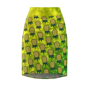 Upside Down Pineapple Women's Pencil Skirt Swinger Lifestyle Sexy Skirt