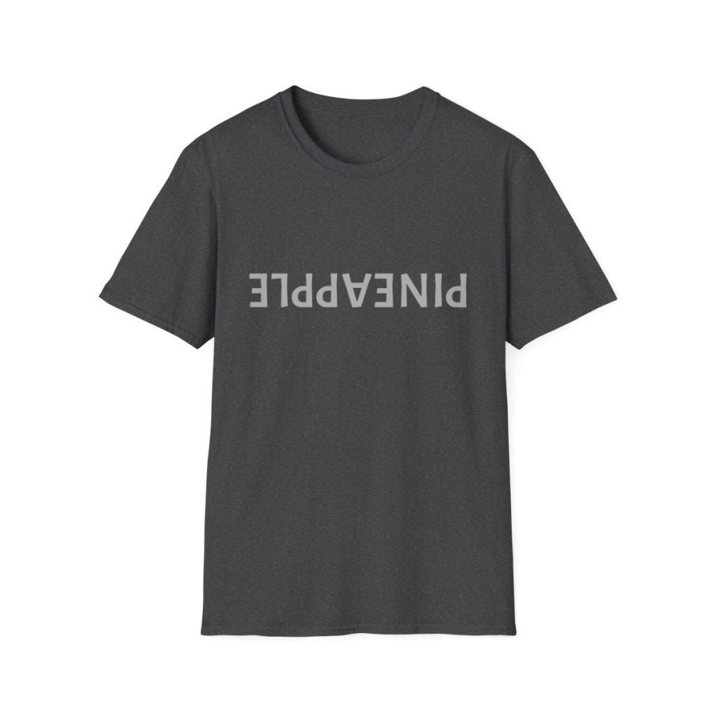 Upside Down Pineapple Unisex Softstyle T-Shirt Swinger Lifestyle T-shirt