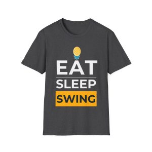 Upside Down Pineapple Eat Sleep Swing Shirt for Swingers