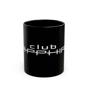 Club Sapphire Black Mug (11oz)