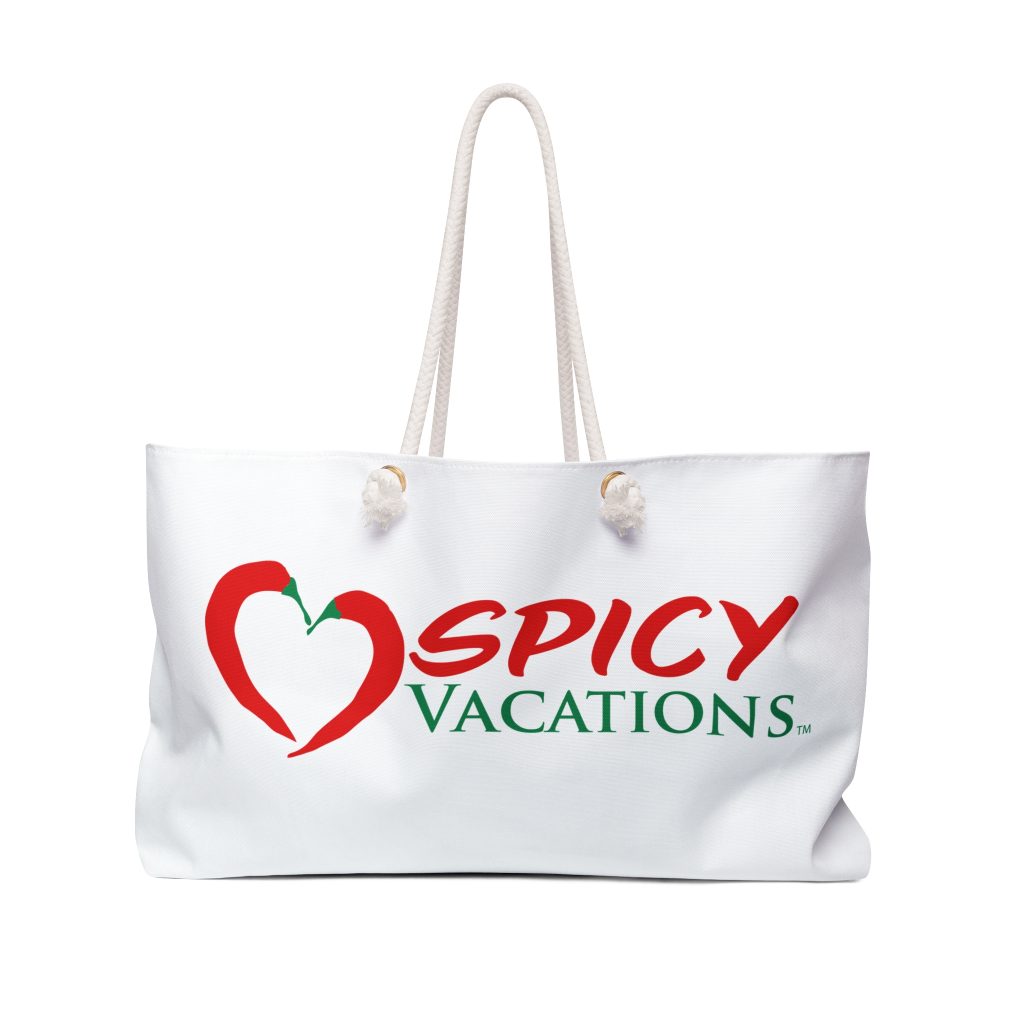 Spicy Vacations Weekender Bag - Perfect Travel Tote for Getaways
