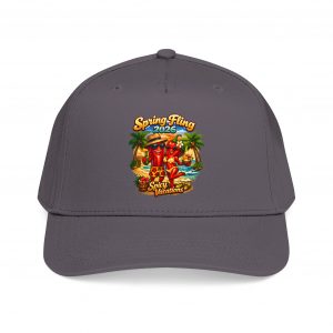 Baseball Cap — “Spring Fling 2026 Spicy Vacations” Tropical Hat