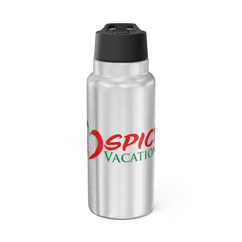 Spicy Vacations Gator Tumbler 32oz - Stainless Steel Travel Mug