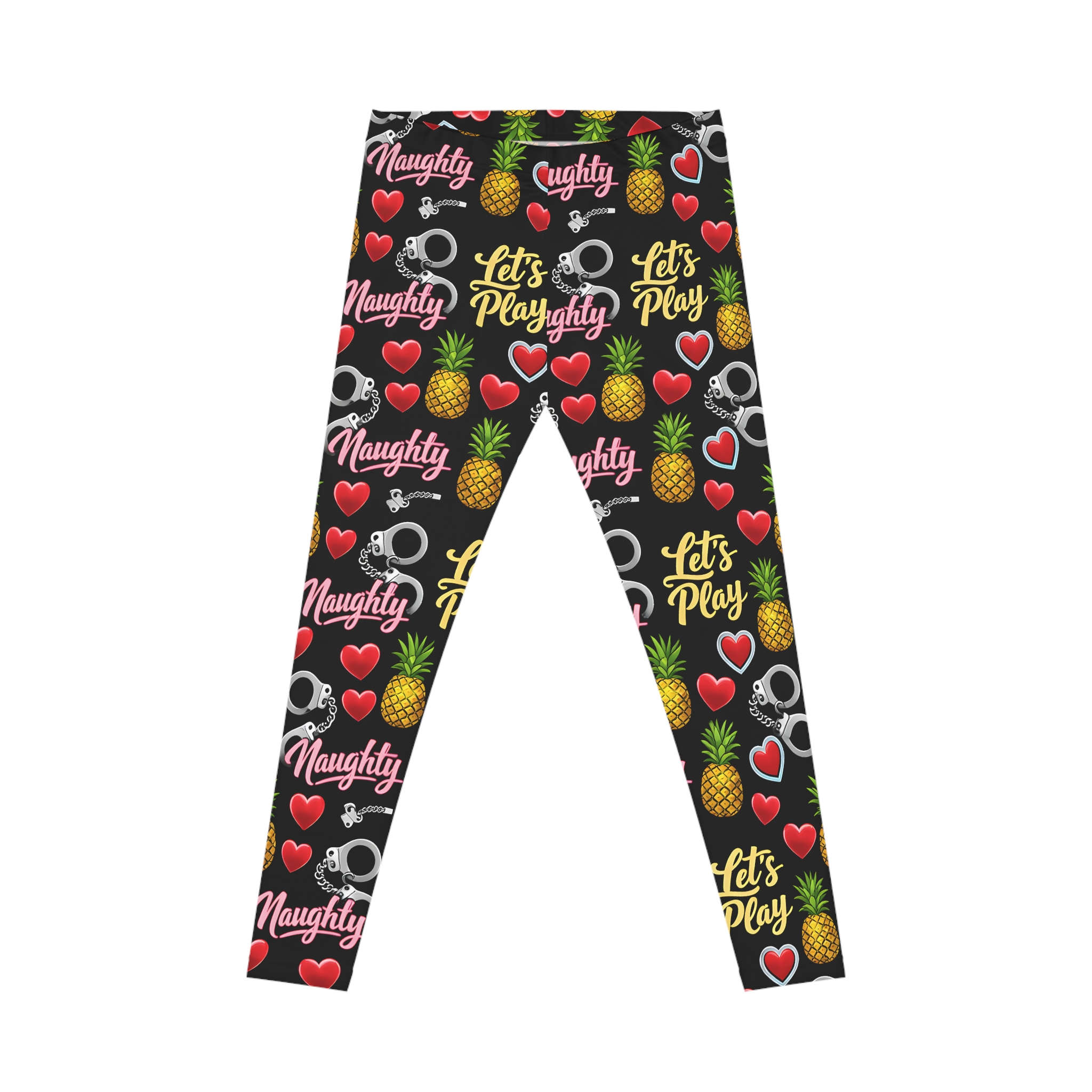 Colorful Pineapple All-Over Print Women's Leggings