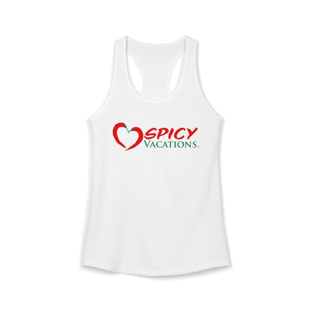 Spicy Vacations Racerback Tank Top