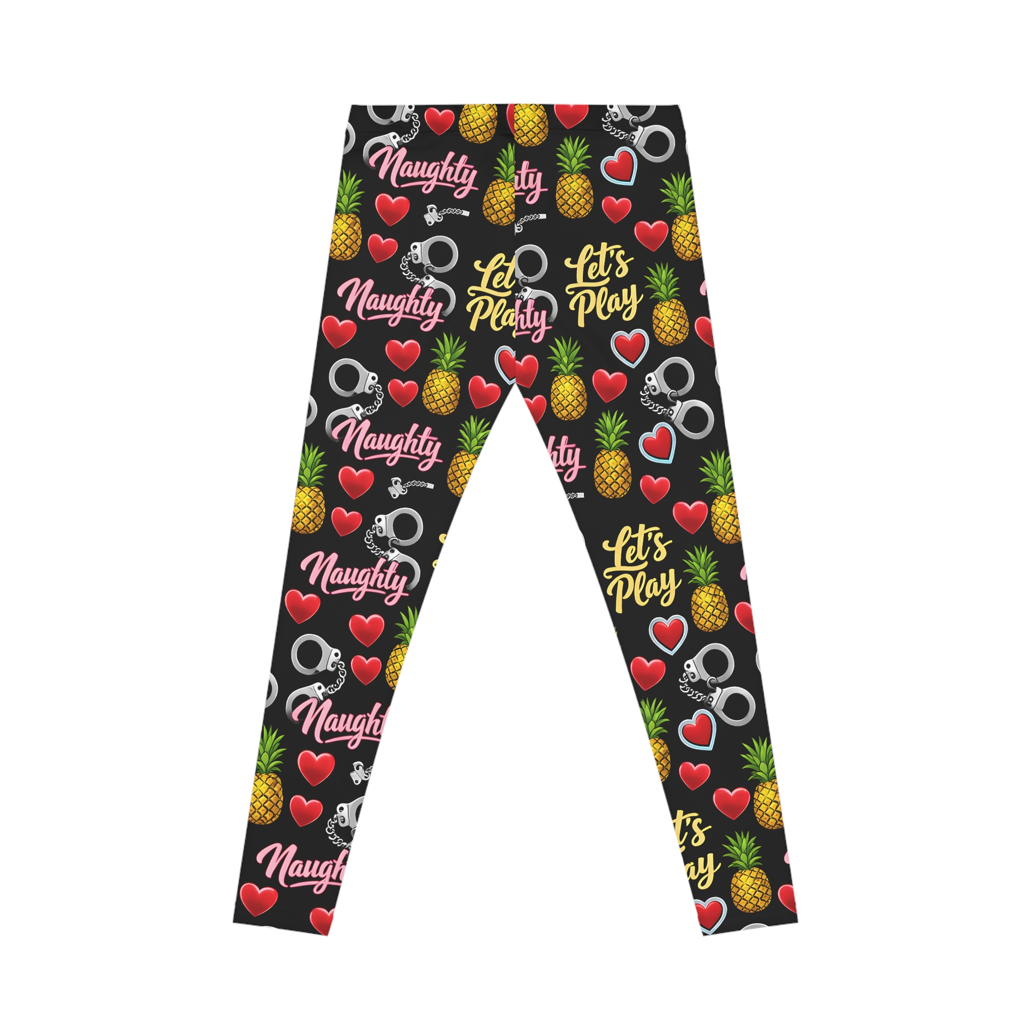 Colorful Pineapple All-Over Print Women's Leggings - Image 2