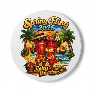 Collectible Spring Fling 2026 Ceramic Coaster