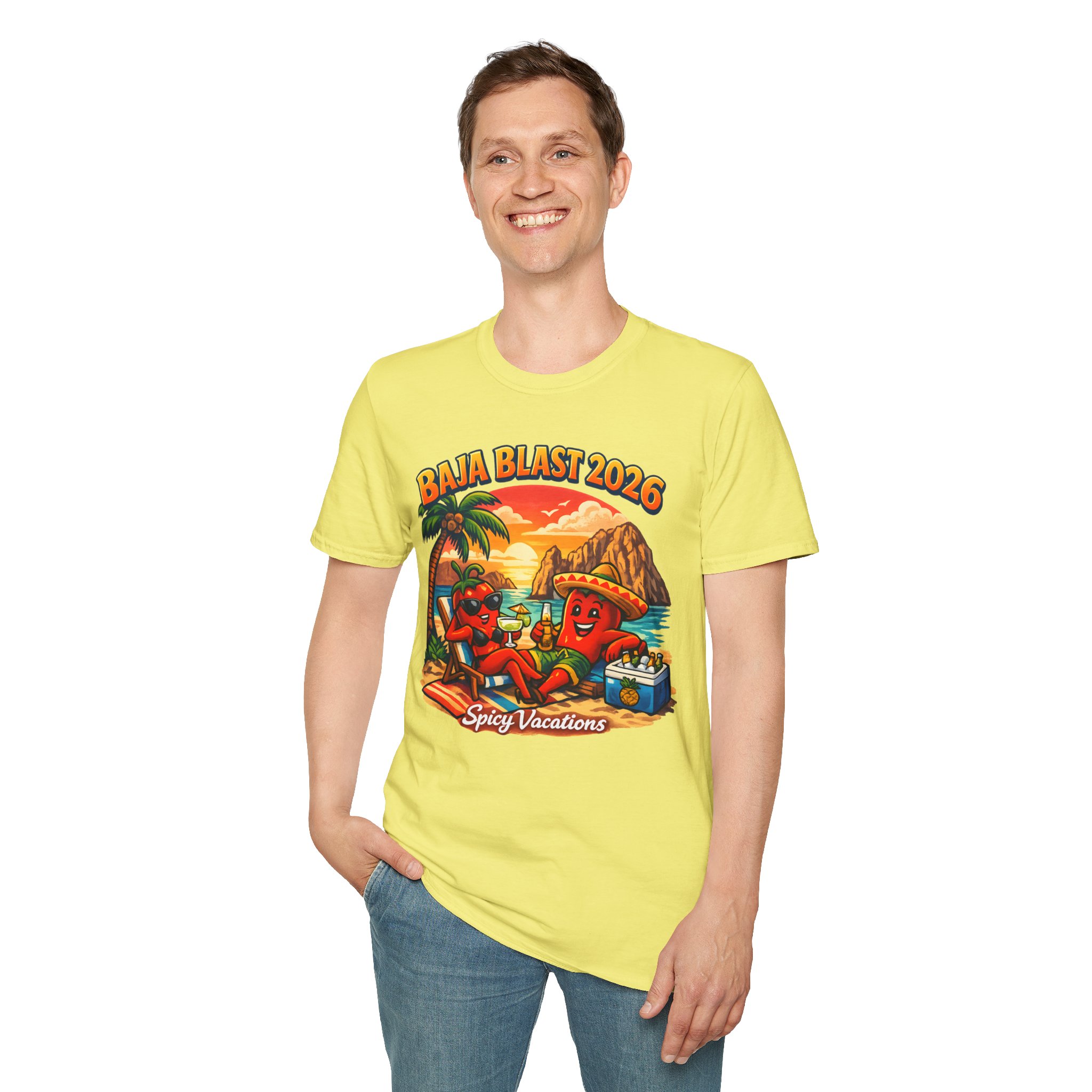 Baja Blast 2026 T-Shirt — "Spicy Vacations" Tee - Image 27