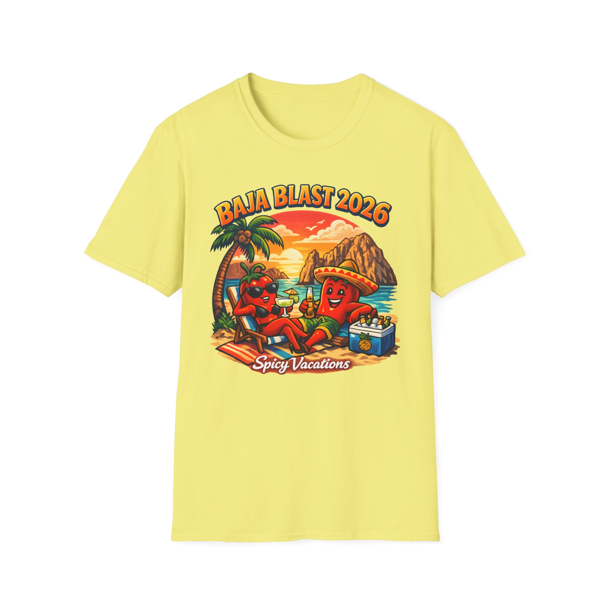 Baja Blast 2026 T-Shirt — "Spicy Vacations" Tee - Image 22