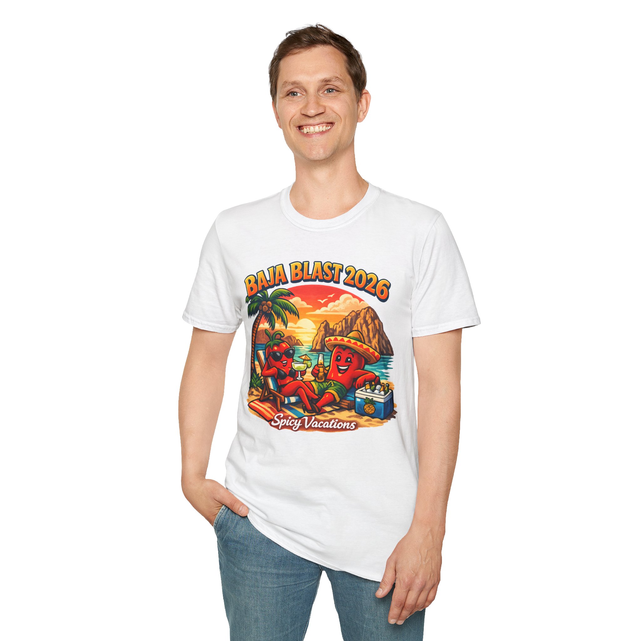 Baja Blast 2026 T-Shirt — "Spicy Vacations" Tee - Image 6