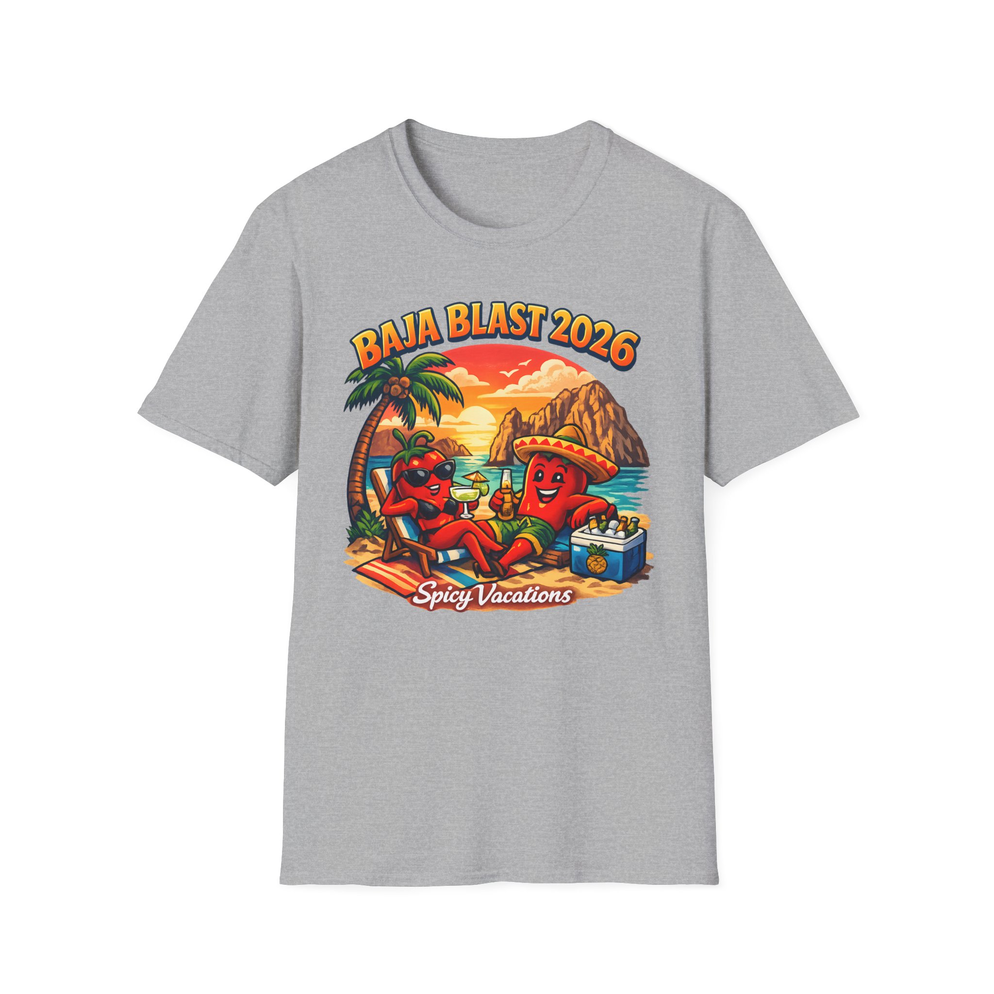Baja Blast 2026 T-Shirt — "Spicy Vacations" Tee - Image 8