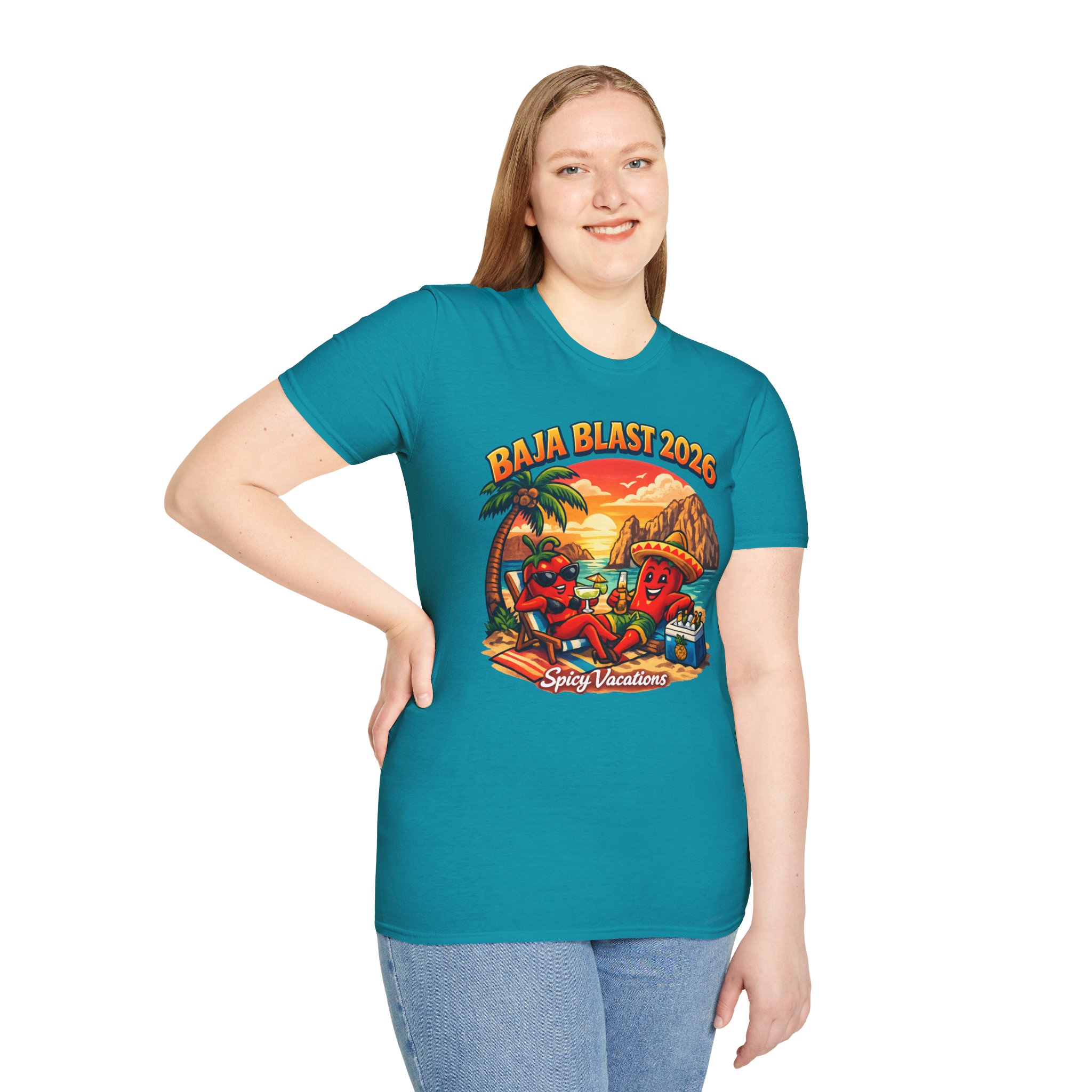 Baja Blast 2026 T-Shirt — "Spicy Vacations" Tee - Image 40