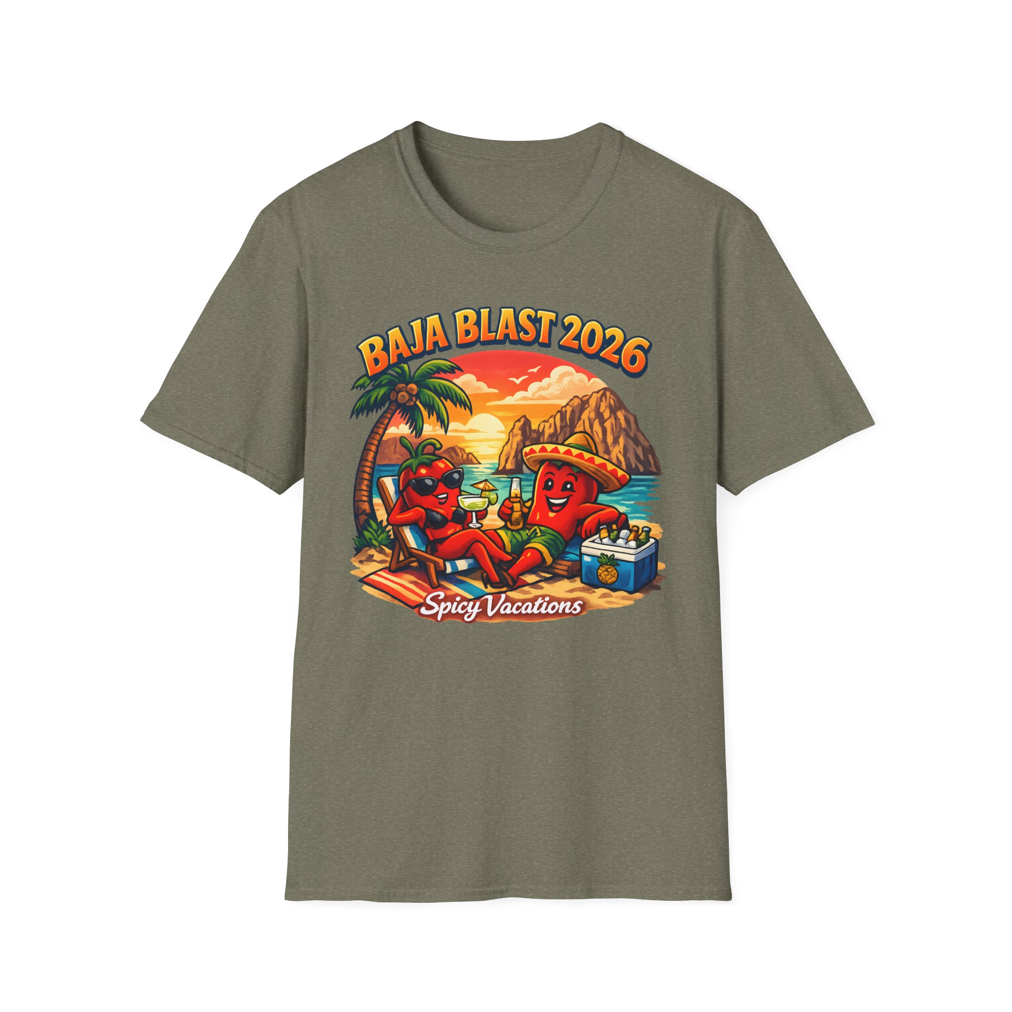 Baja Blast 2026 T-Shirt — "Spicy Vacations" Tee - Image 29