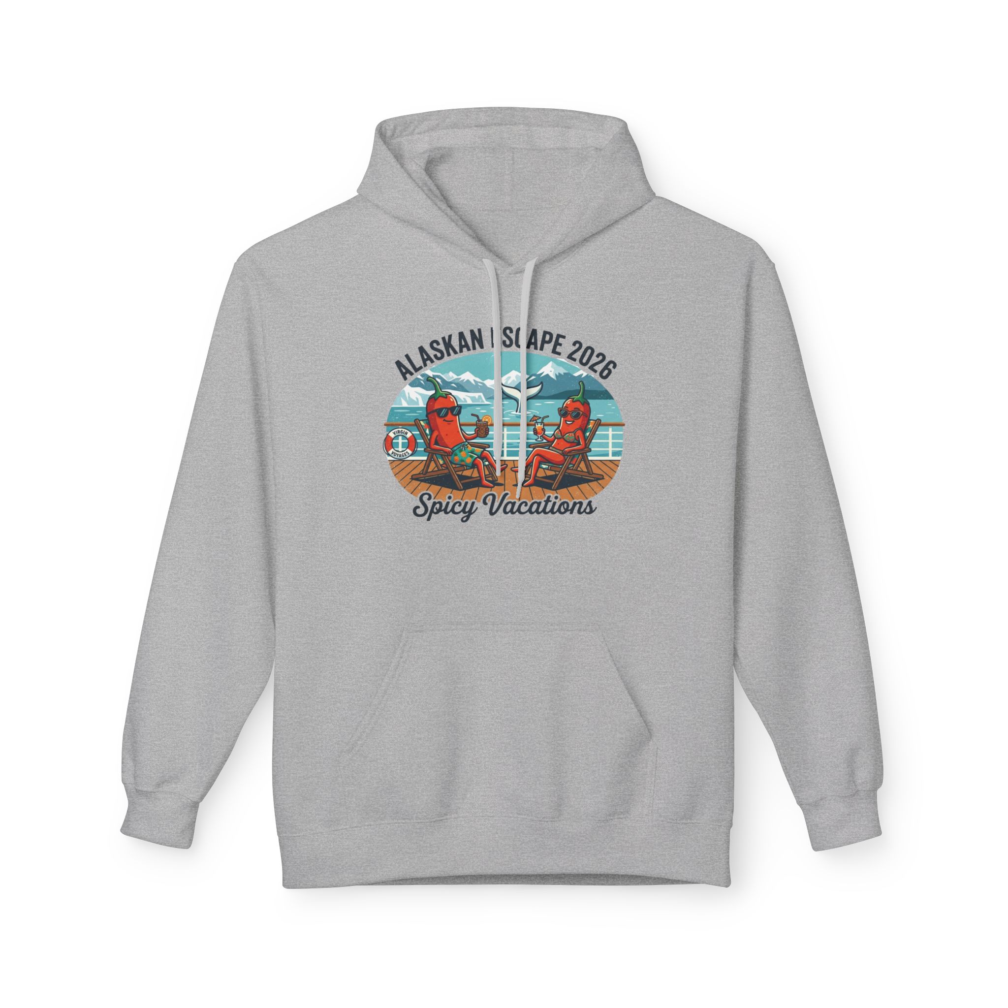Alaskan Escape 2026 Unisex Hoodie - 11 Colors - Image 13