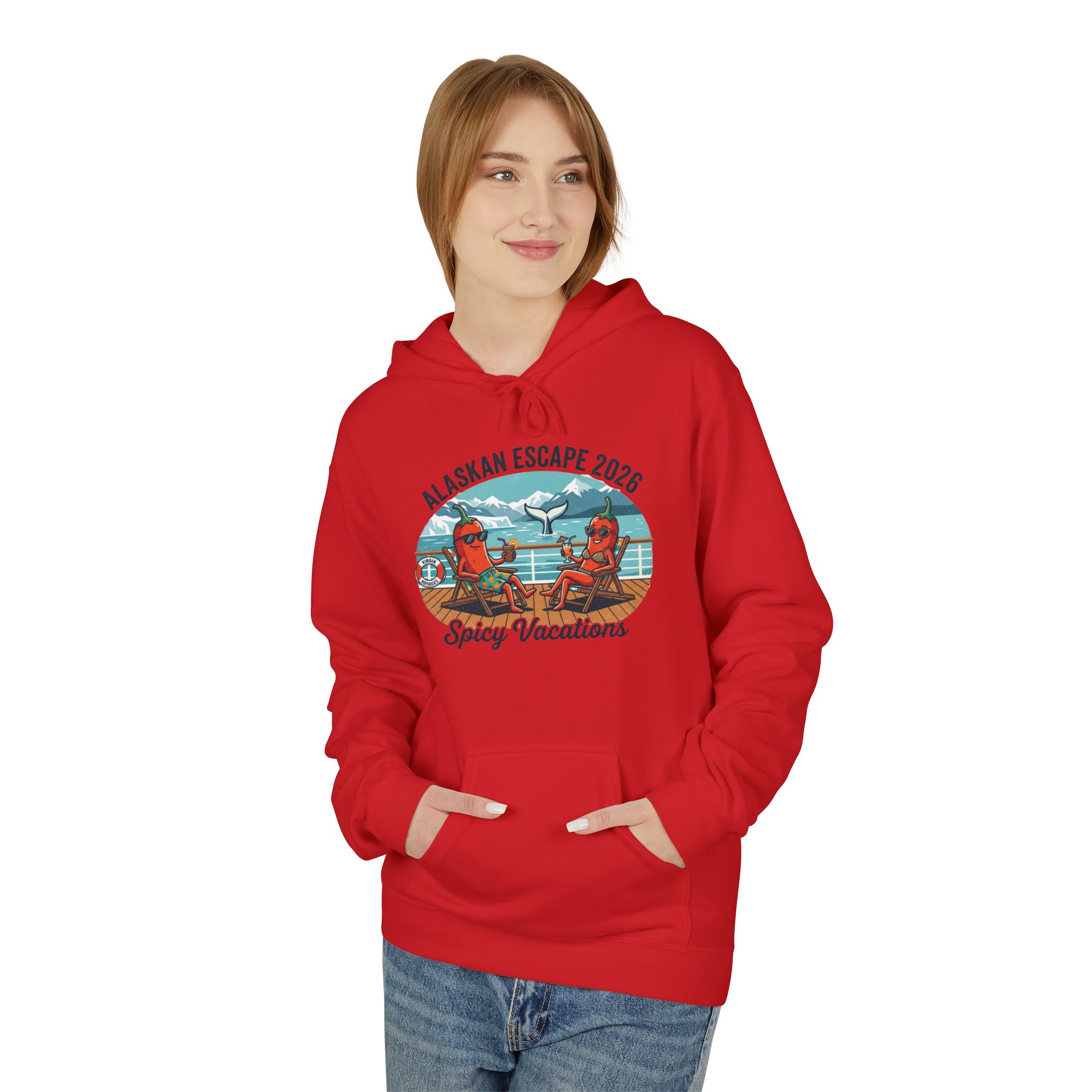Alaskan Escape 2026 Unisex Hoodie - 11 Colors - Image 43