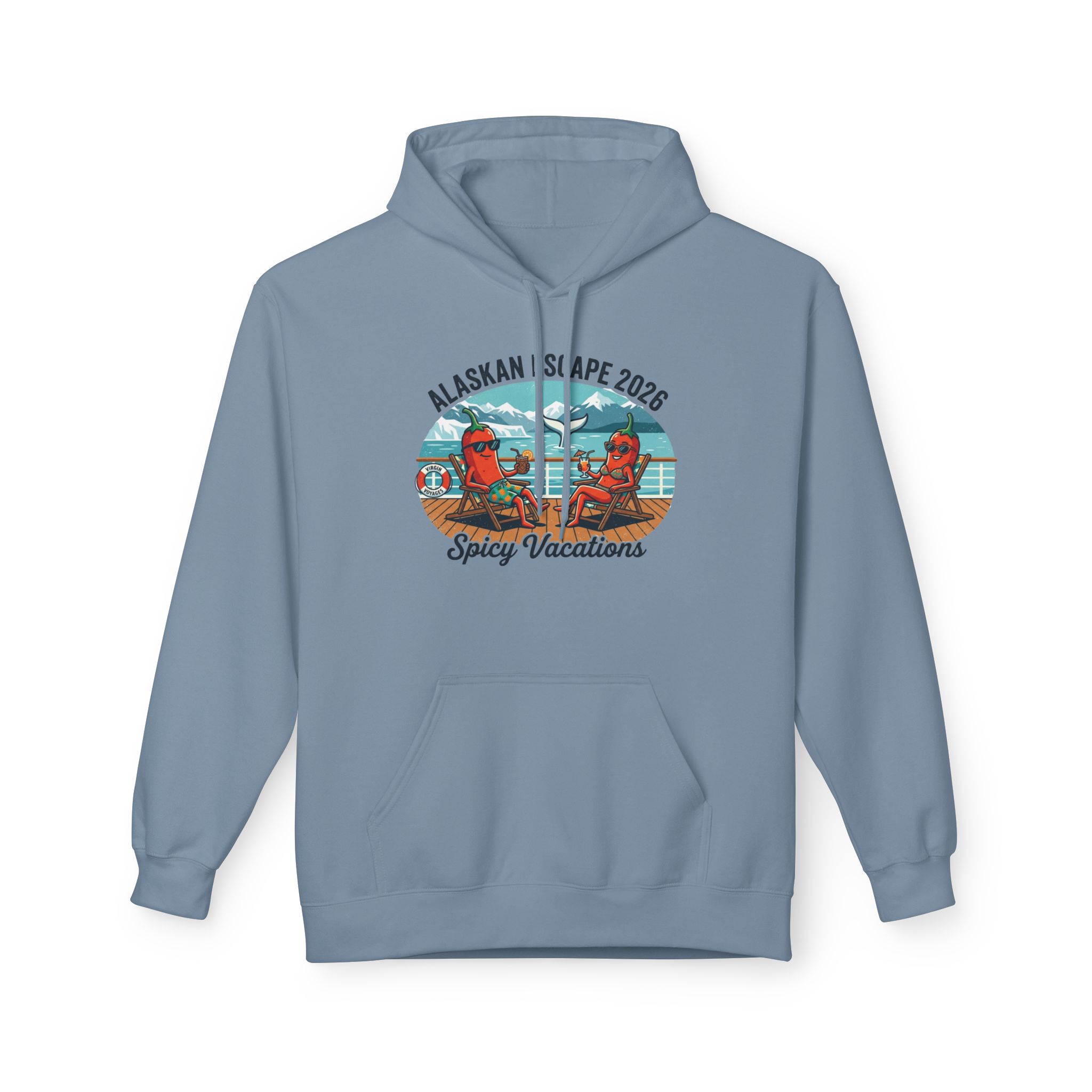 Alaskan Escape 2026 Unisex Hoodie - 11 Colors - Image 25