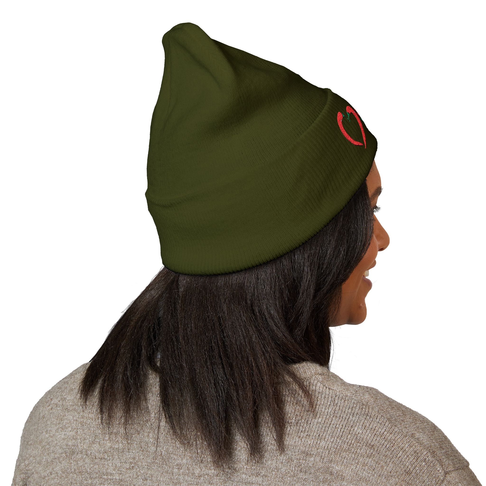 Embroidered 'Spicy Vacations' Cuffed Beanie — 10 Colors - Image 14