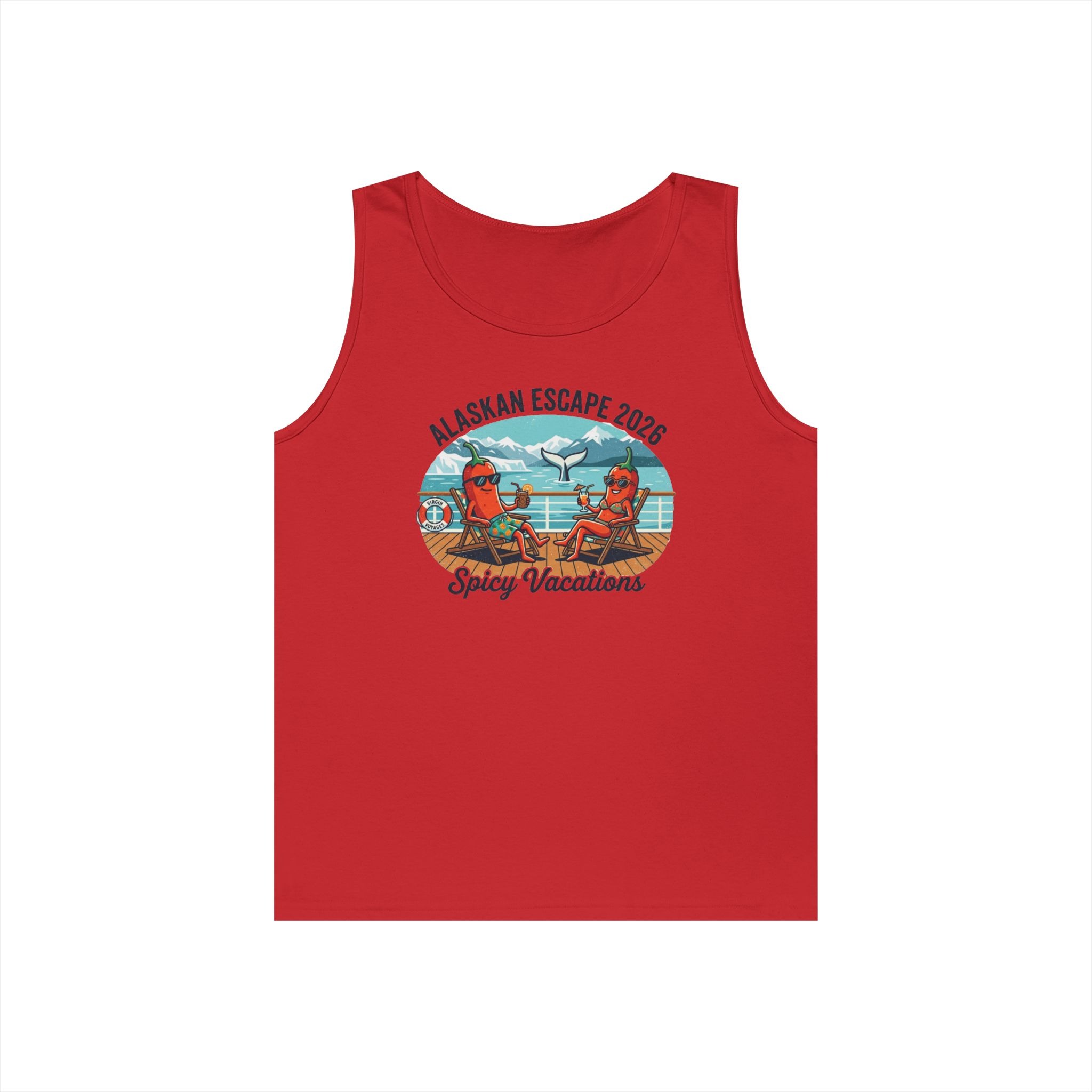 Alaskan Escape 2026 Men's Tank Top - 4 Colors - Image 2