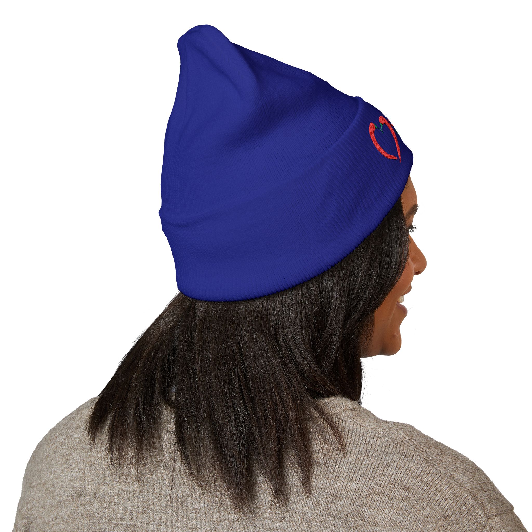 Embroidered 'Spicy Vacations' Cuffed Beanie — 10 Colors - Image 24