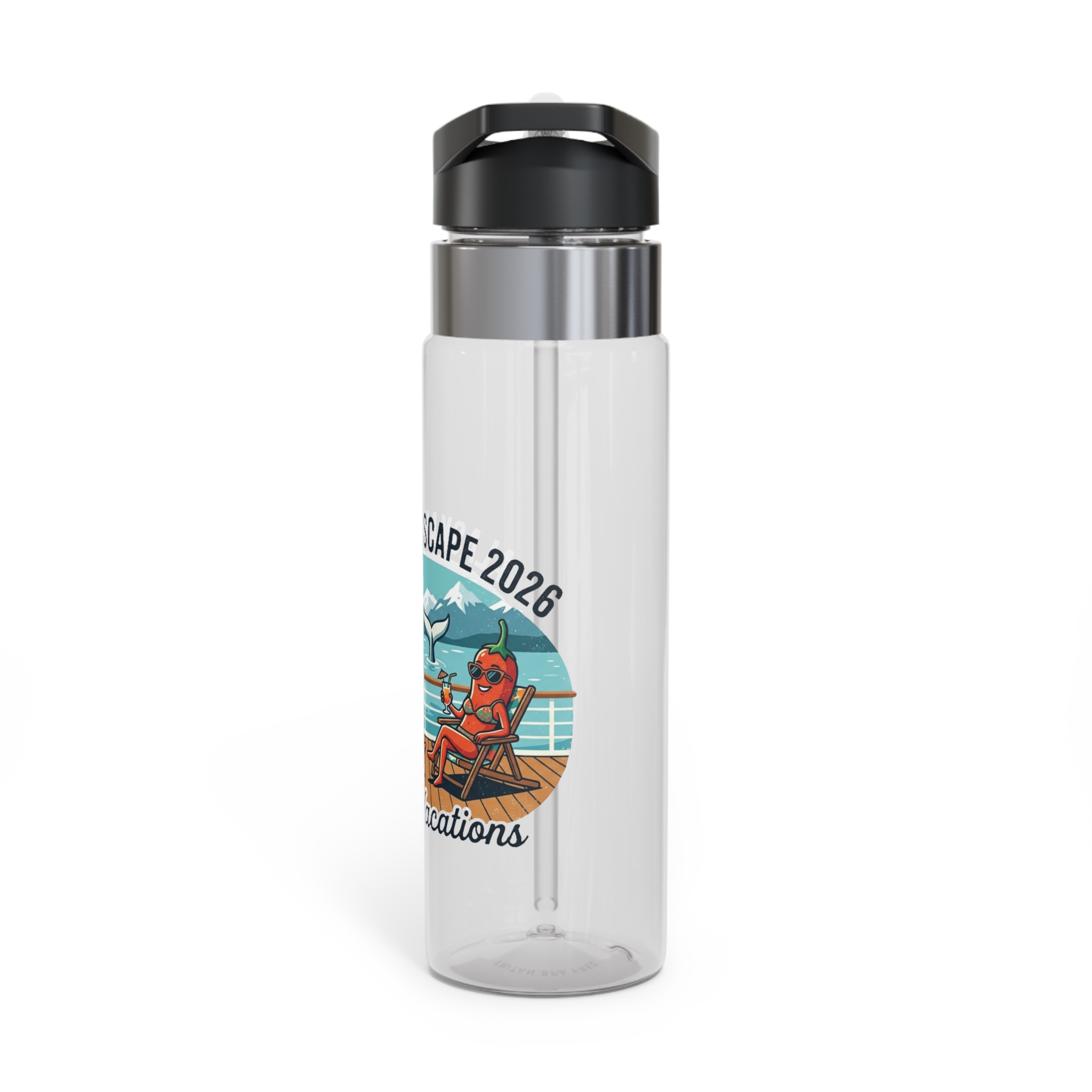 Sport Bottle — 'Alaskan Escape 2026: Spicy Vacations' Tritan 20oz - Image 7