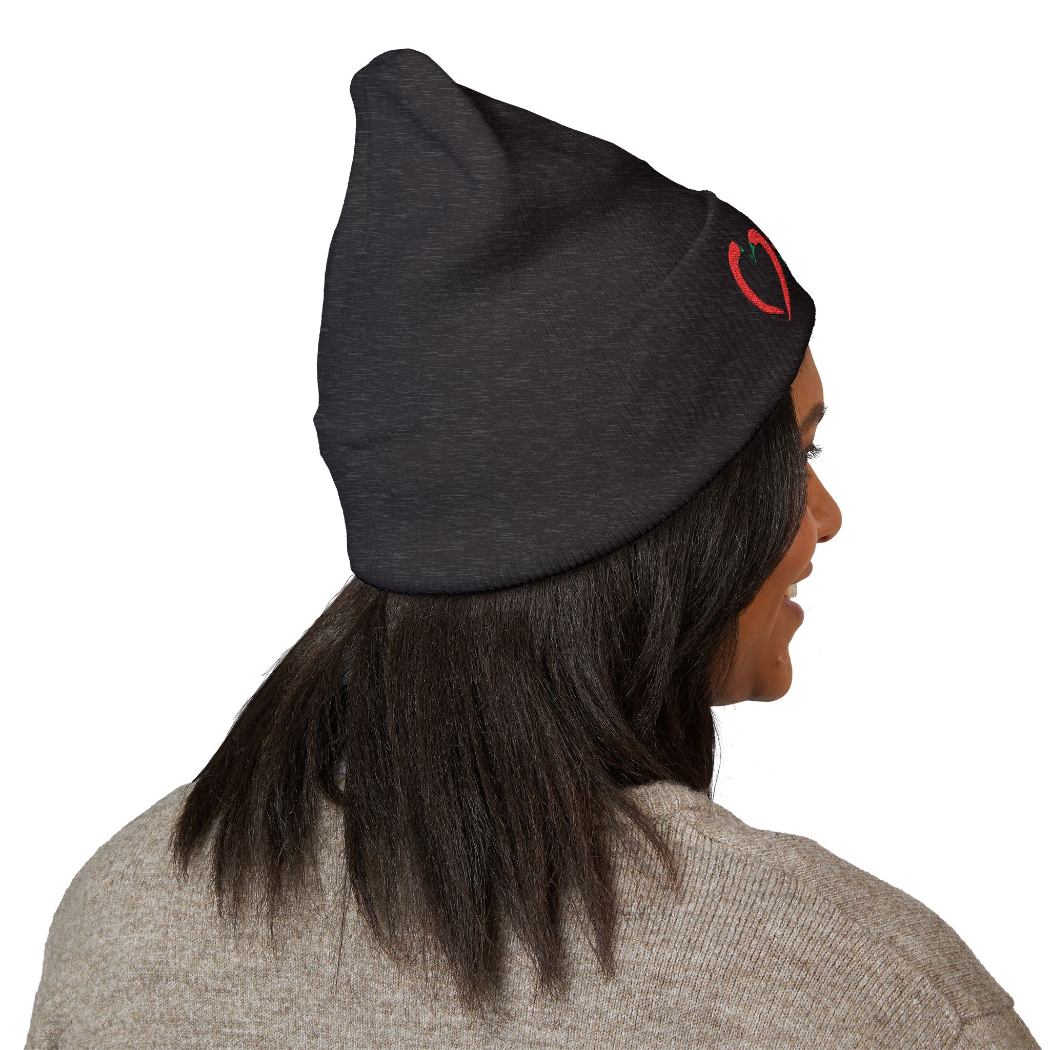 Embroidered 'Spicy Vacations' Cuffed Beanie — 10 Colors - Image 44