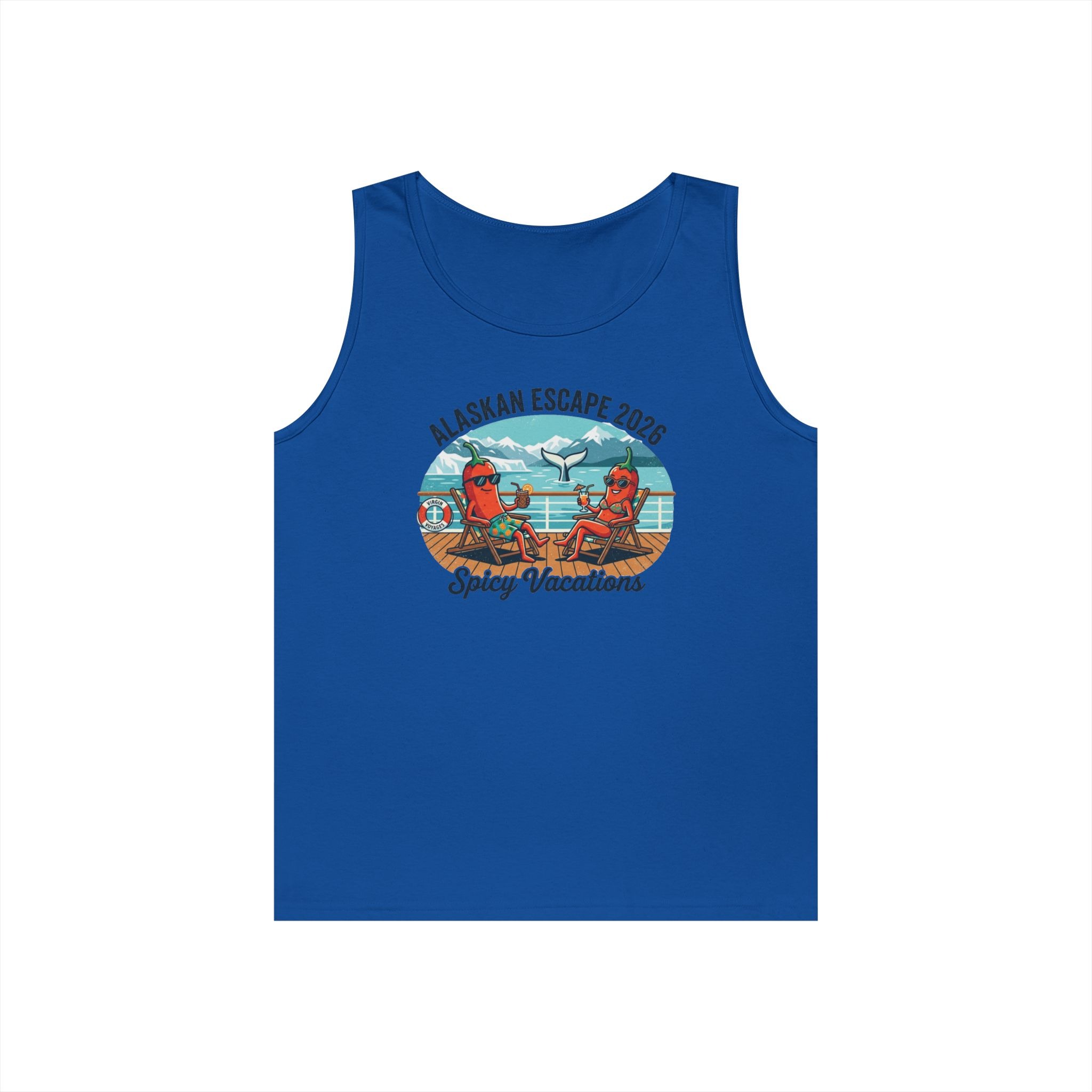 Alaskan Escape 2026 Men's Tank Top - 4 Colors - Image 13