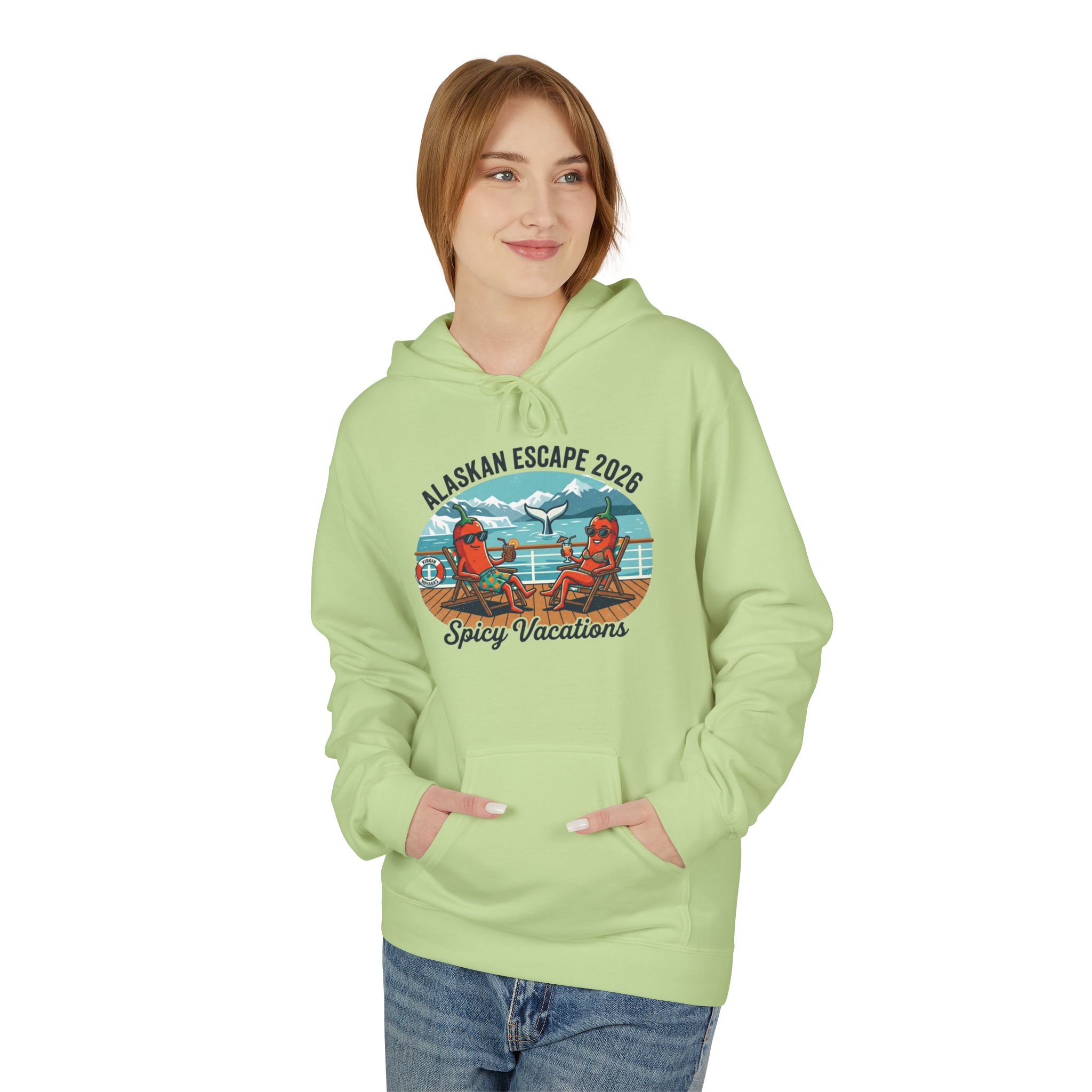 Alaskan Escape 2026 Unisex Hoodie - 11 Colors - Image 19