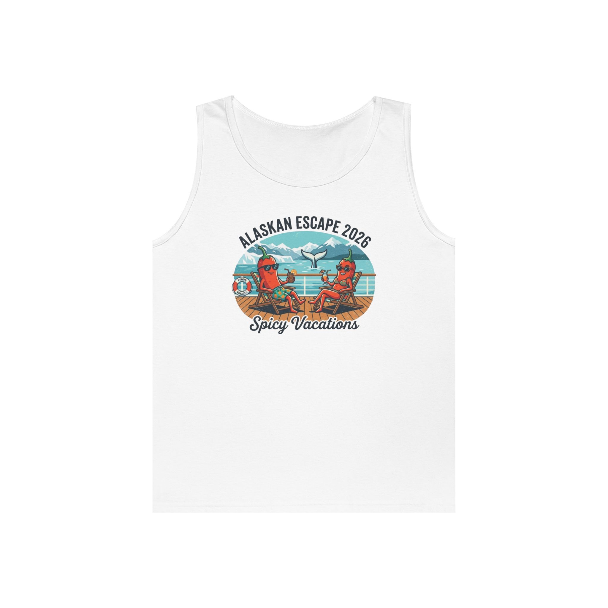Alaskan Escape 2026 Men's Tank Top - 4 Colors - Image 5