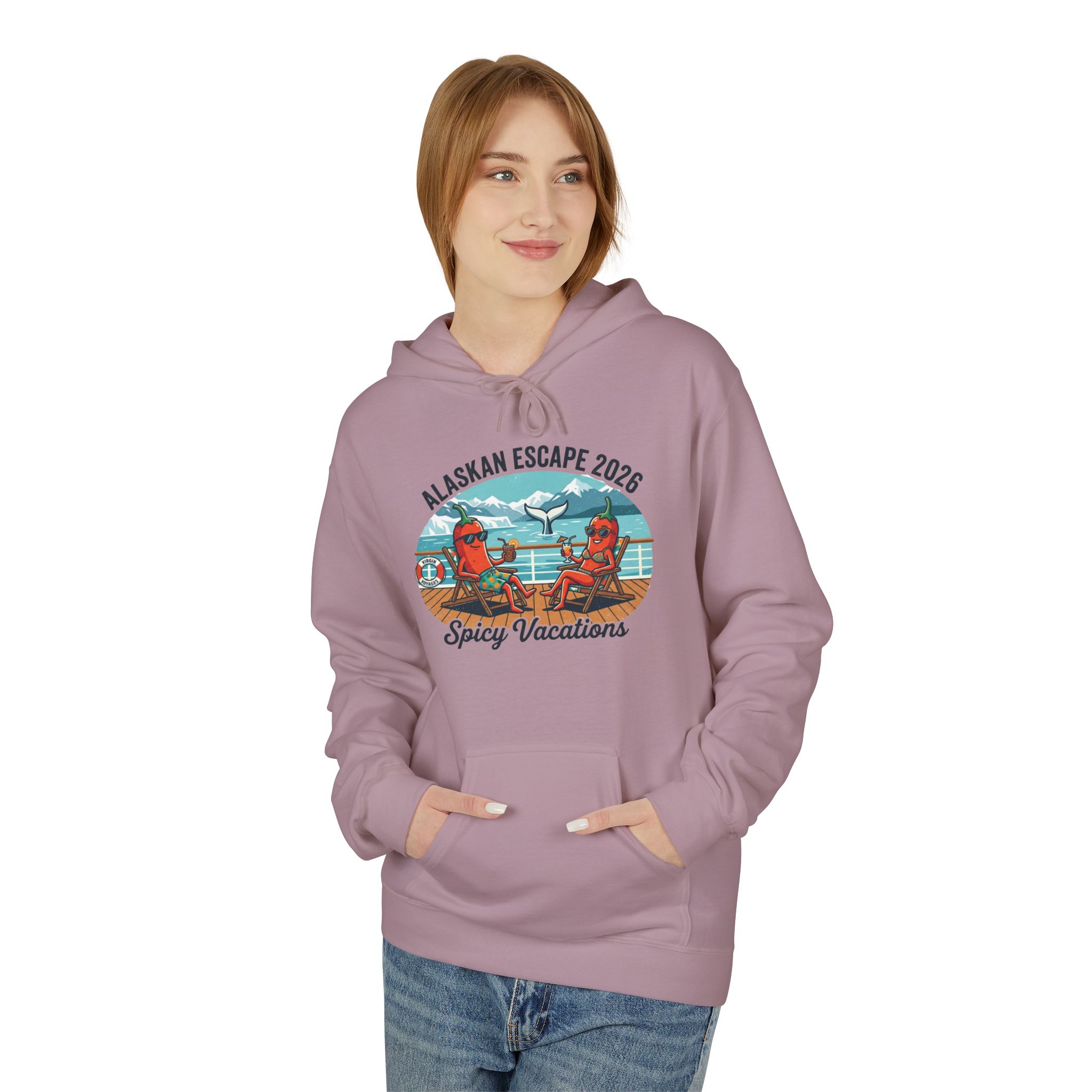 Alaskan Escape 2026 Unisex Hoodie - 11 Colors - Image 35