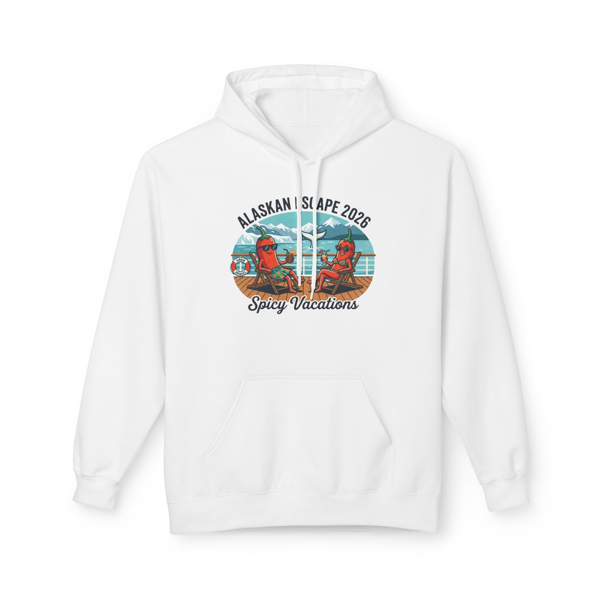 Alaskan Escape 2026 Unisex Hoodie - 11 Colors - Image 5