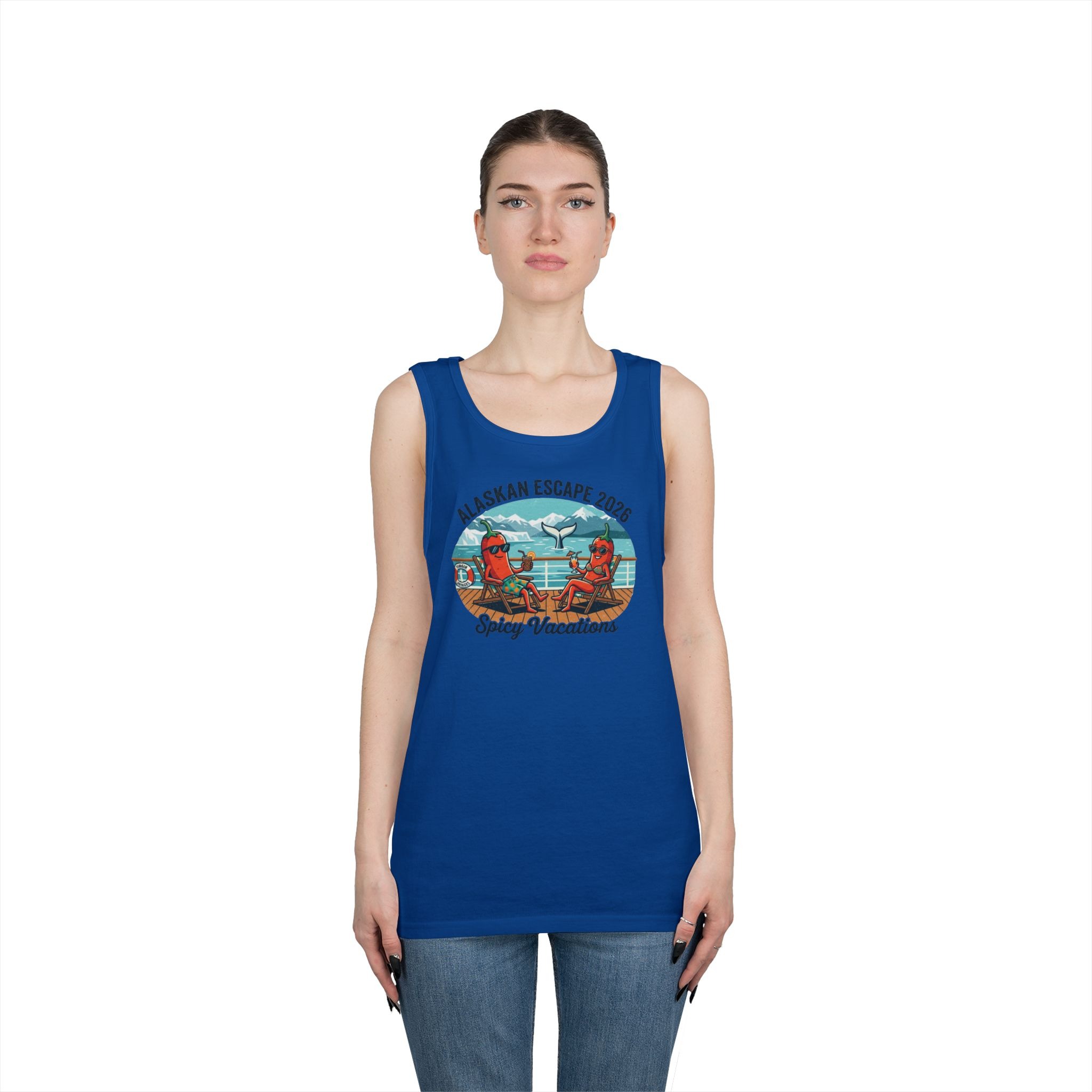 Alaskan Escape 2026 Men's Tank Top - 4 Colors - Image 15