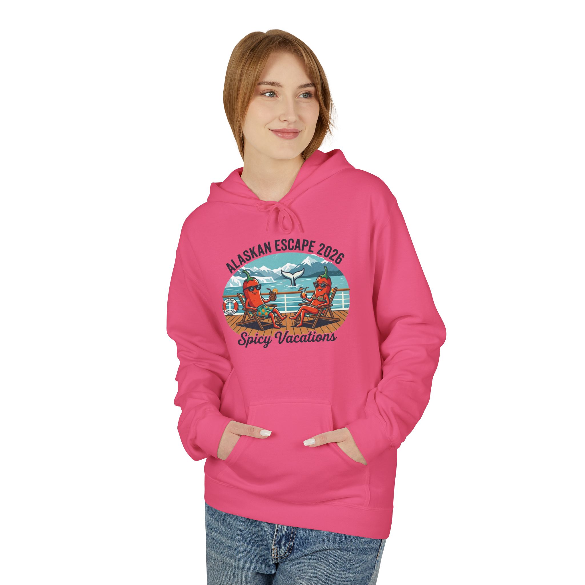 Alaskan Escape 2026 Unisex Hoodie - 11 Colors - Image 39