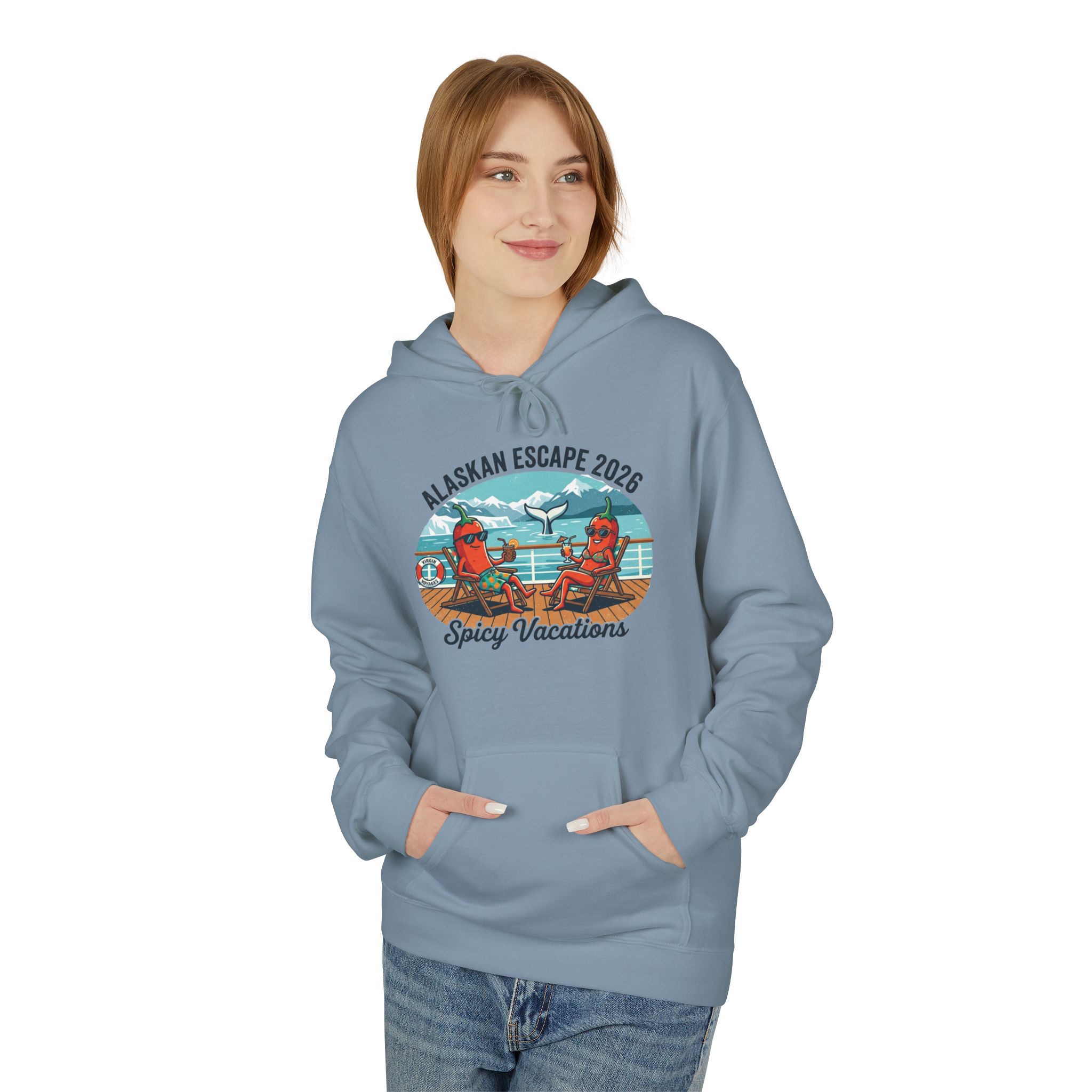 Alaskan Escape 2026 Unisex Hoodie - 11 Colors - Image 27