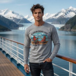 Alaskan Escape 2026 Unisex Long Sleeve Tee — 7 Colors