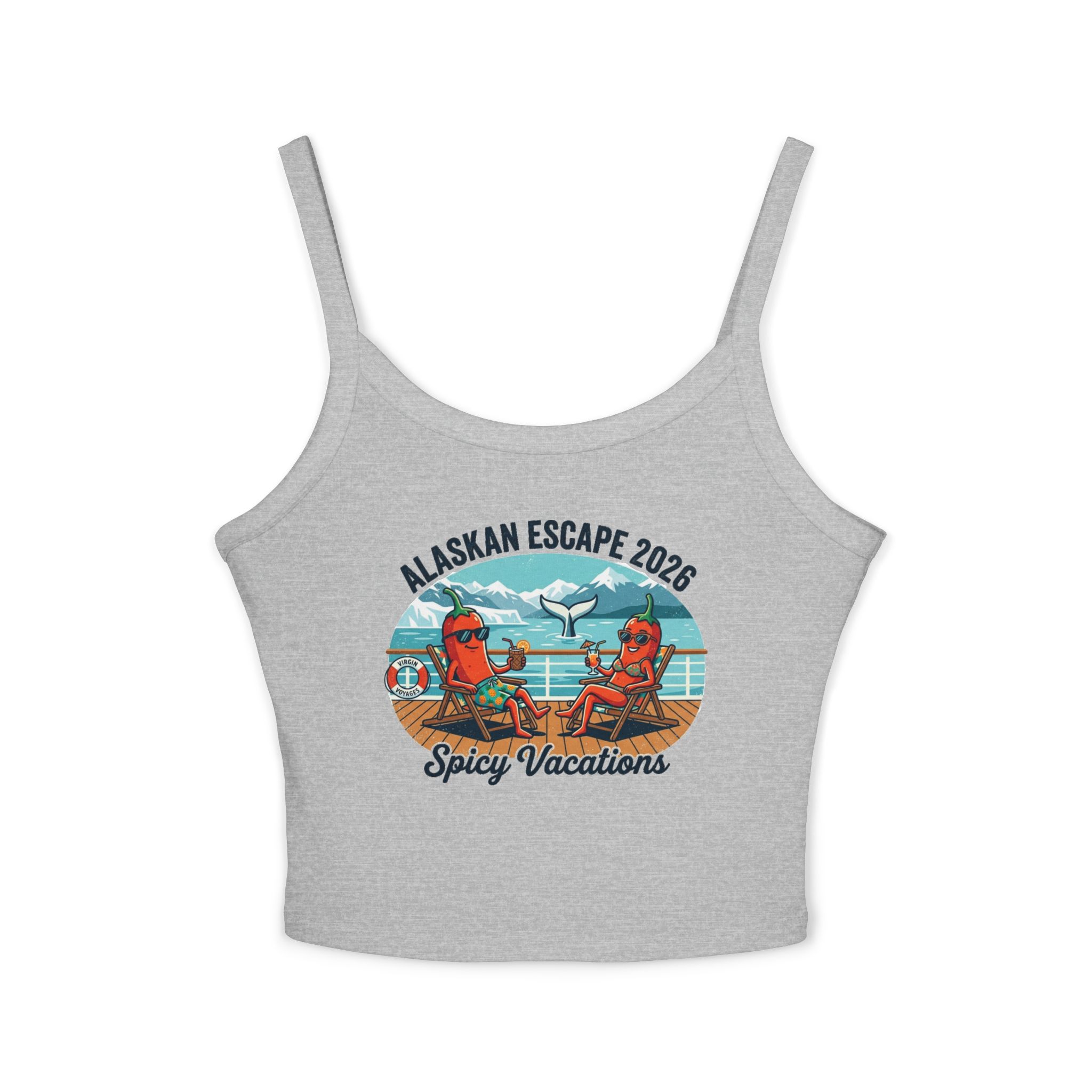 Spaghetti Tank Top — Alaskan Escape 2026 - 5 Colors - Image 9