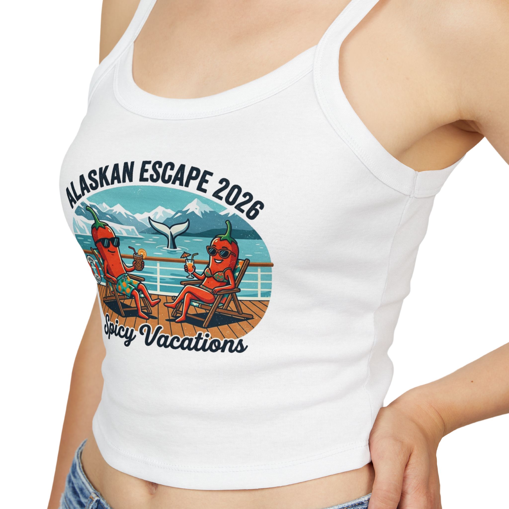 Spaghetti Tank Top — Alaskan Escape 2026 - 5 Colors - Image 8