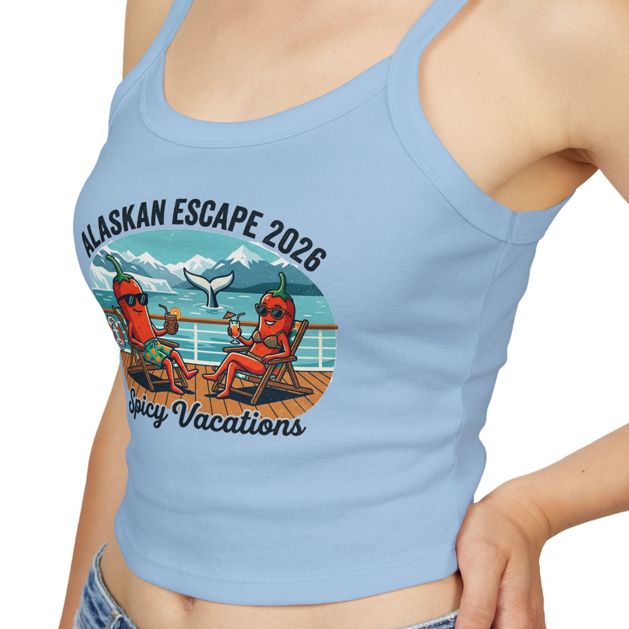 Spaghetti Tank Top — Alaskan Escape 2026 - 5 Colors - Image 2