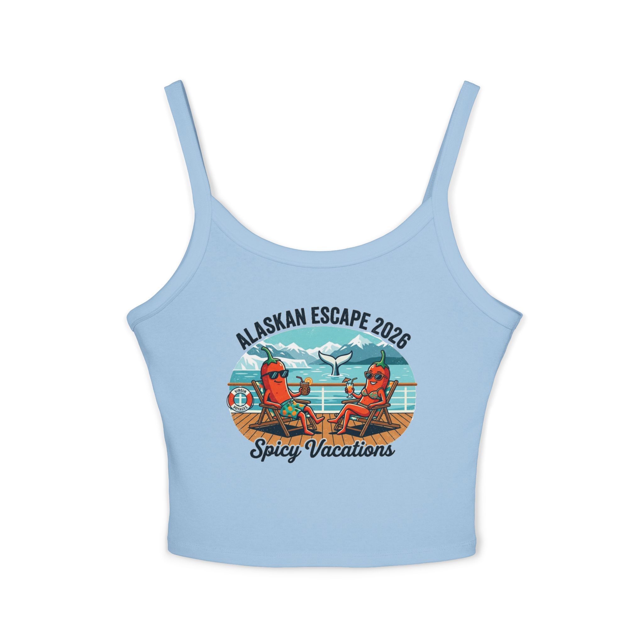 Spaghetti Tank Top — Alaskan Escape 2026 - 5 Colors - Image 3