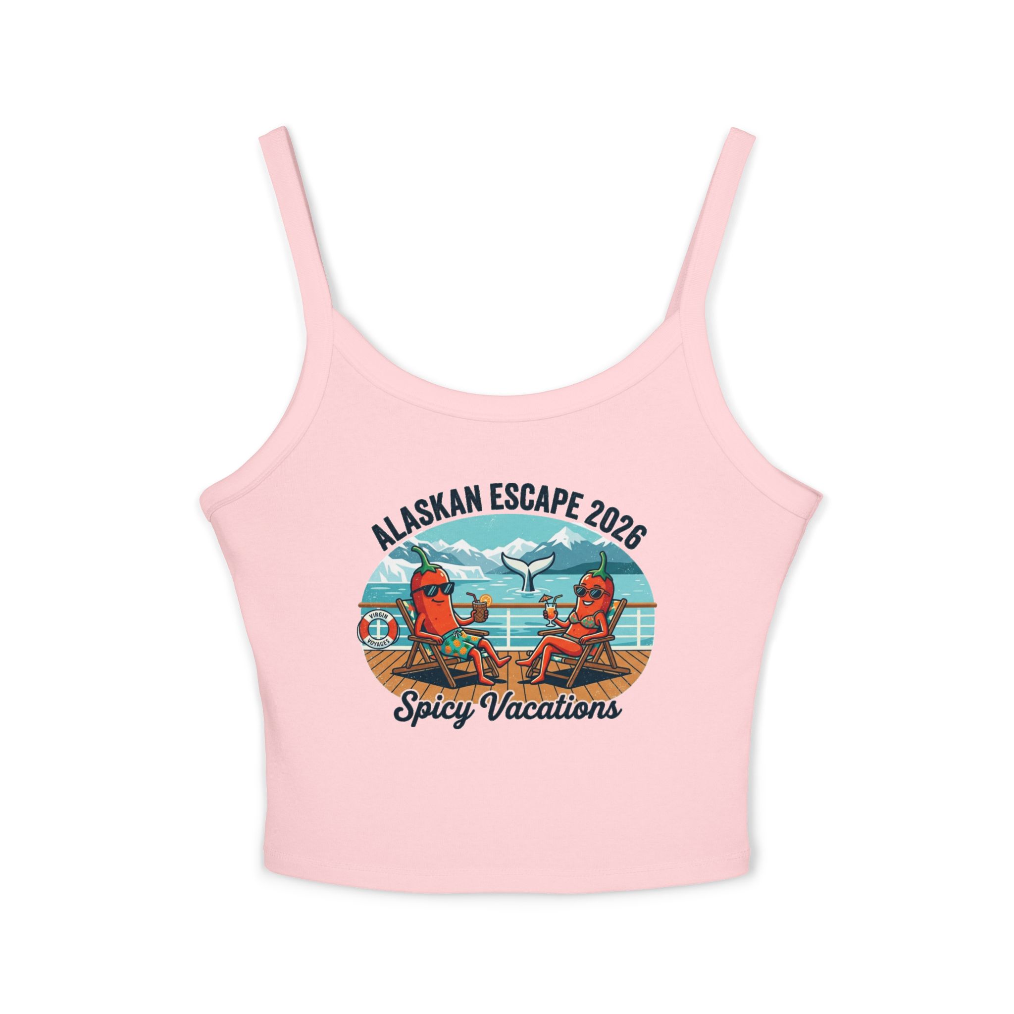 Spaghetti Tank Top — Alaskan Escape 2026 - 5 Colors - Image 17