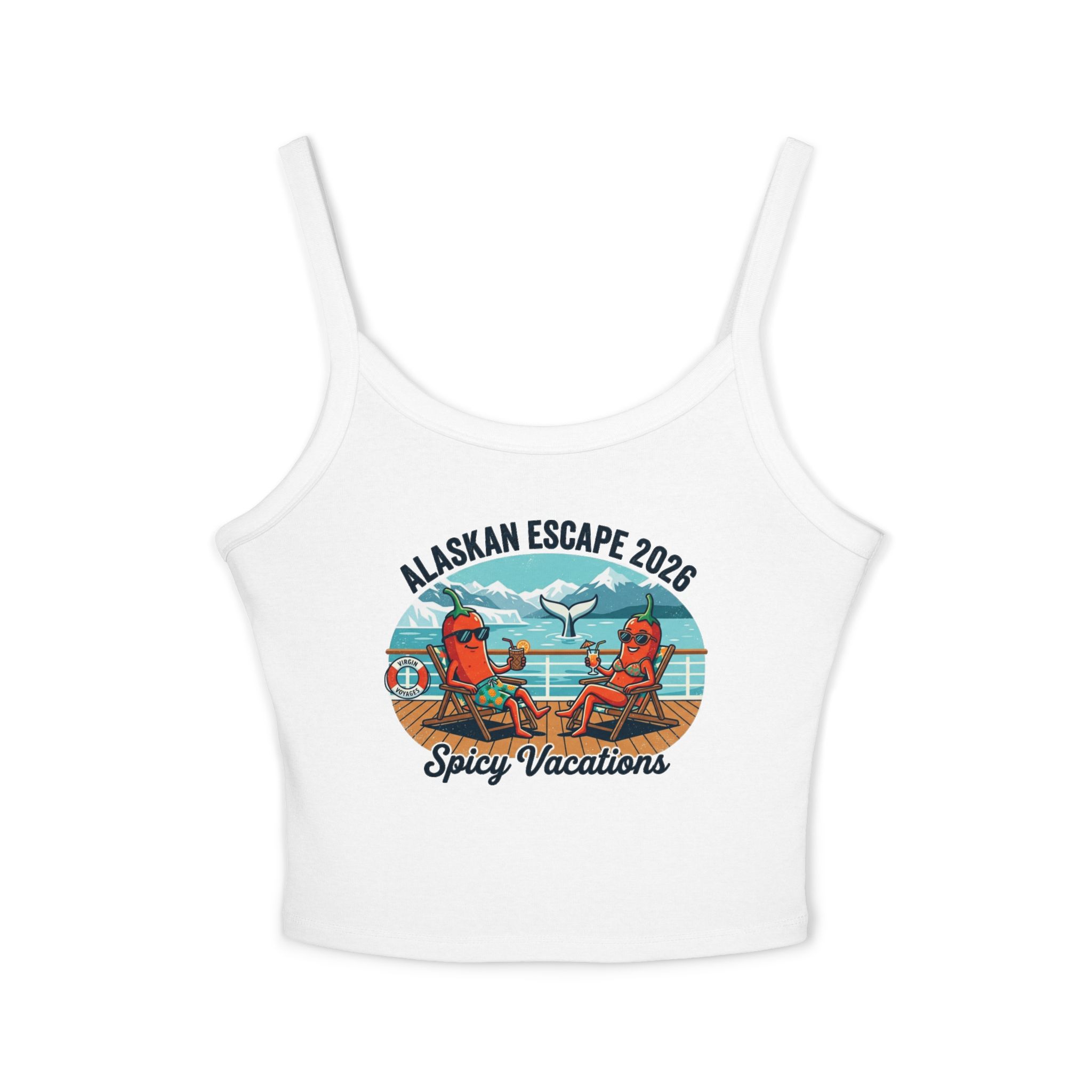 Spaghetti Tank Top — Alaskan Escape 2026 - 5 Colors - Image 5