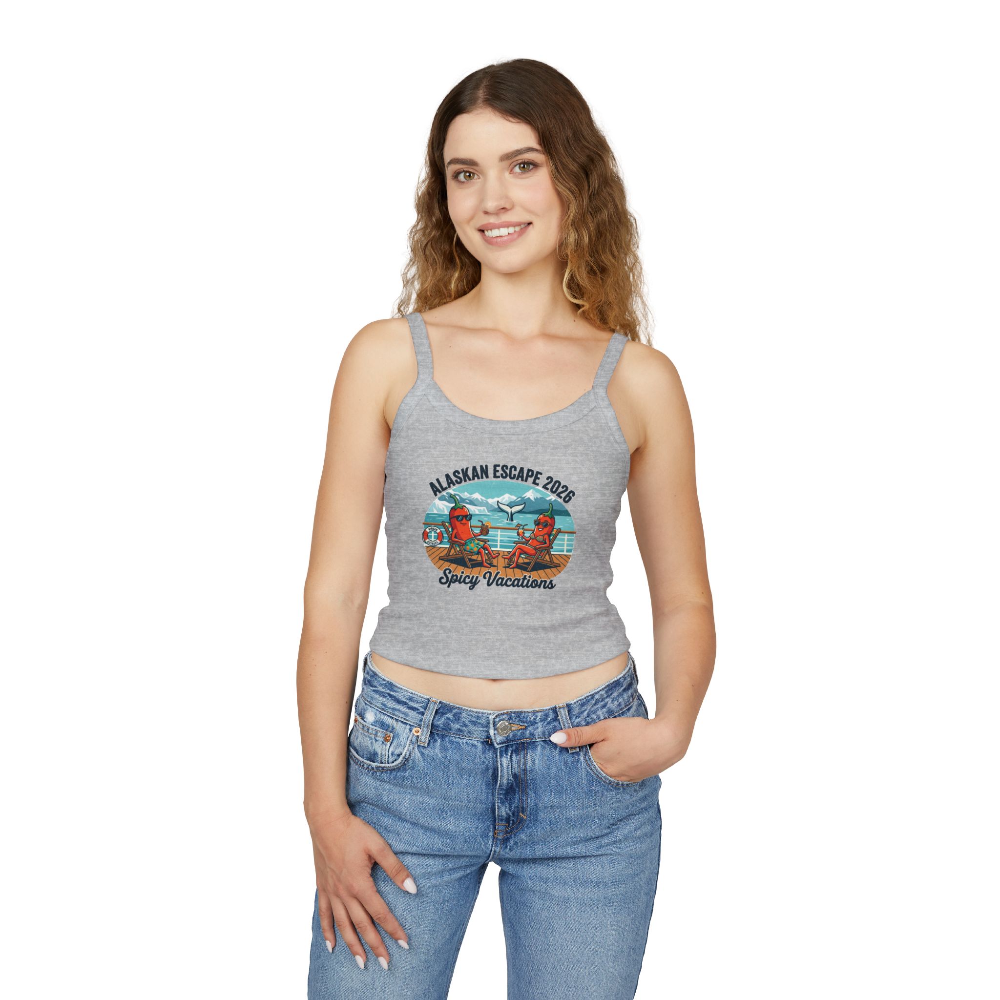 Spaghetti Tank Top — Alaskan Escape 2026 - 5 Colors - Image 11