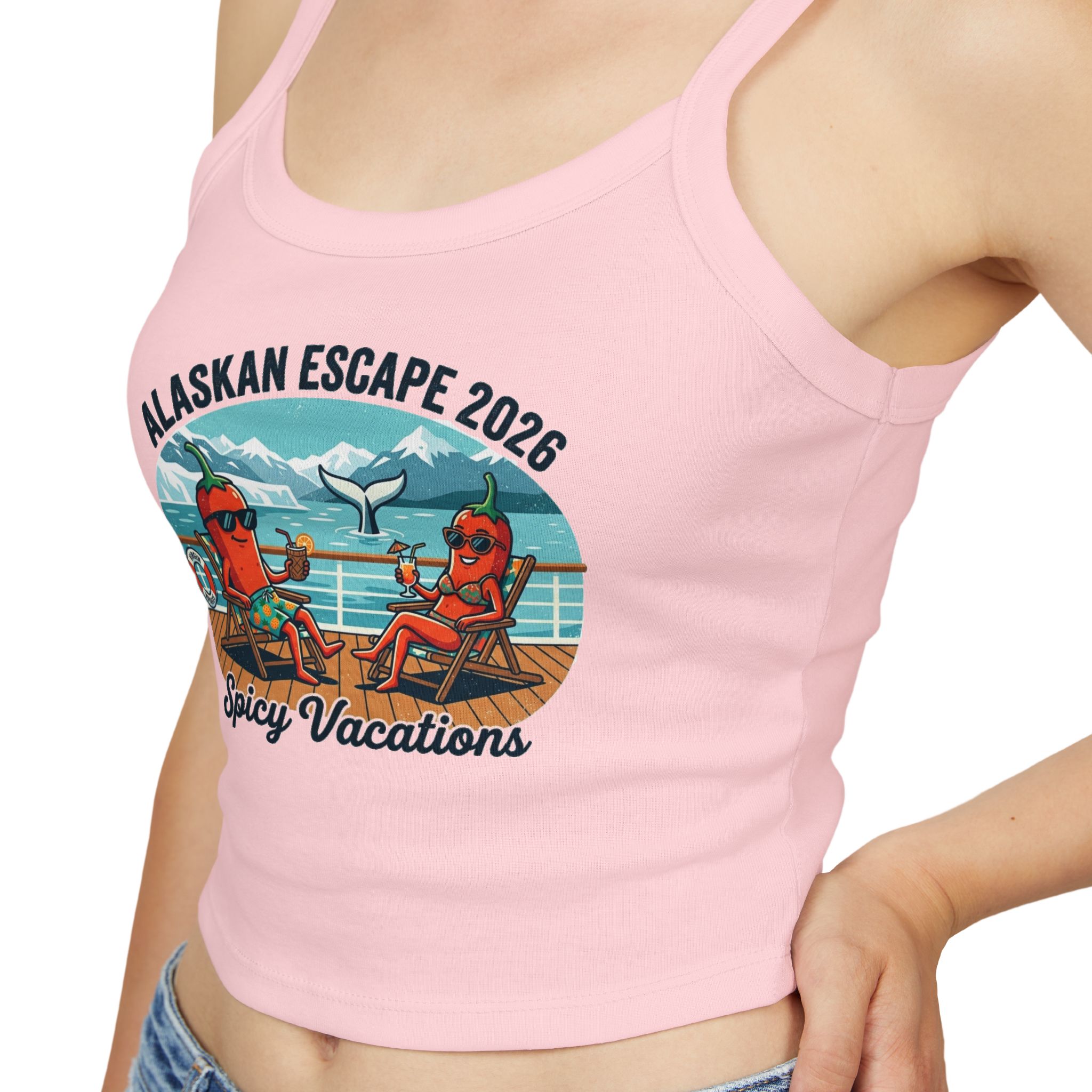 Spaghetti Tank Top — Alaskan Escape 2026 - 5 Colors - Image 20