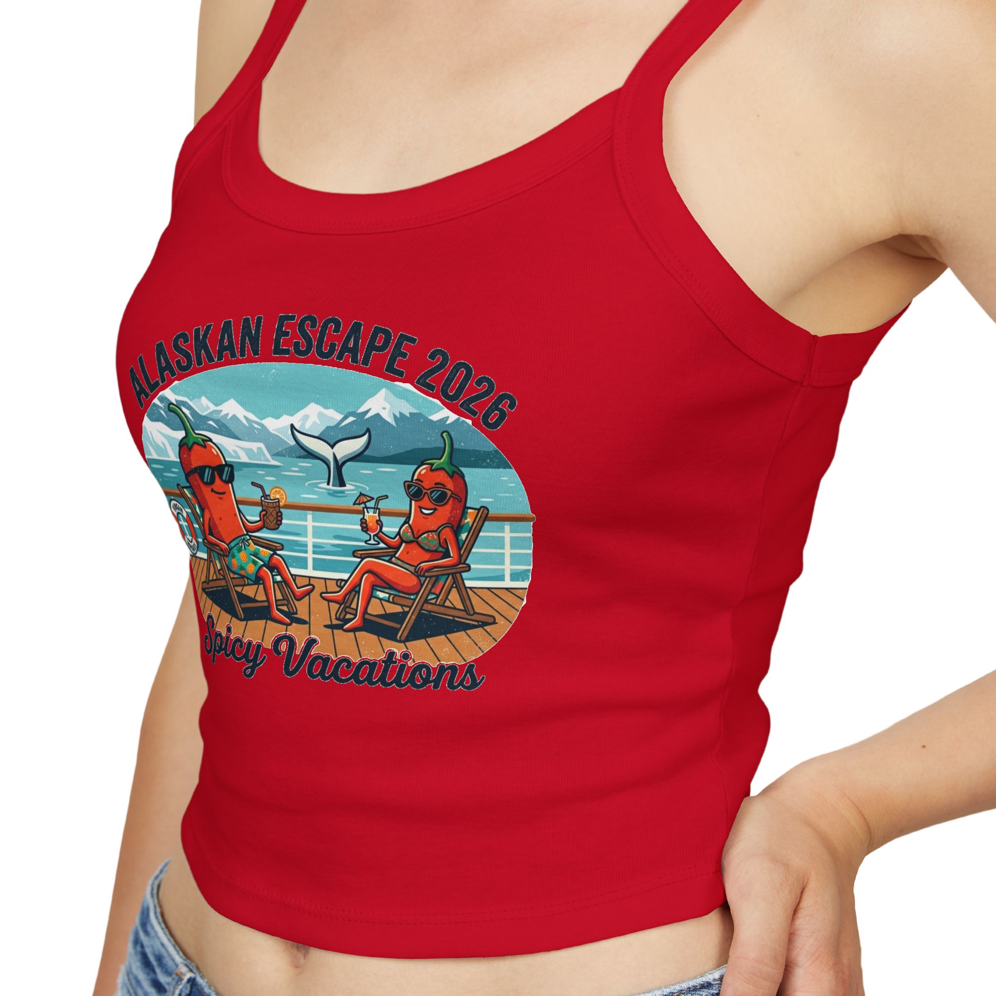 Spaghetti Tank Top — Alaskan Escape 2026 - 5 Colors - Image 16