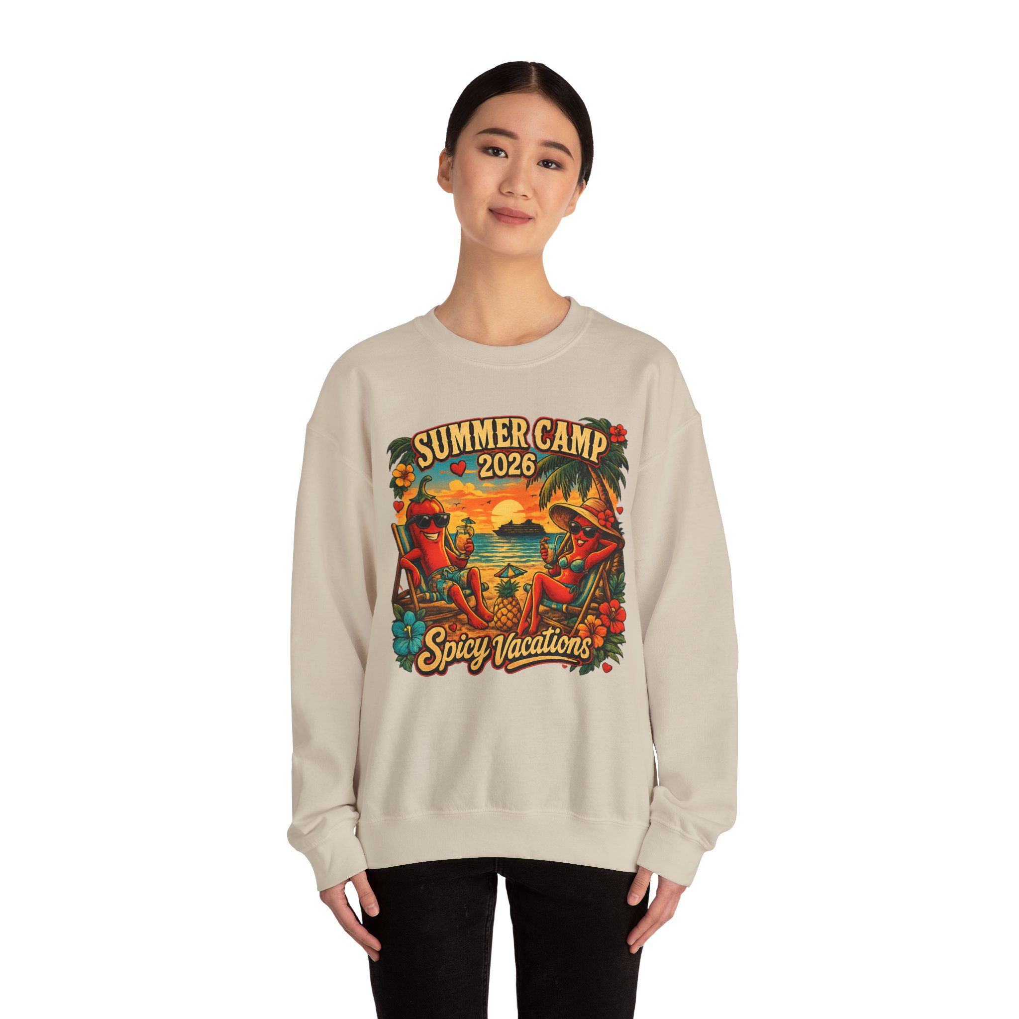 Unisex Crewneck Sweatshirt — "Summer Camp 2026" - 7 Colors - Image 12