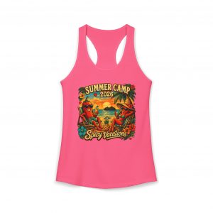 Summer Camp 2026 Women's Racerback Tank - 7 Colors