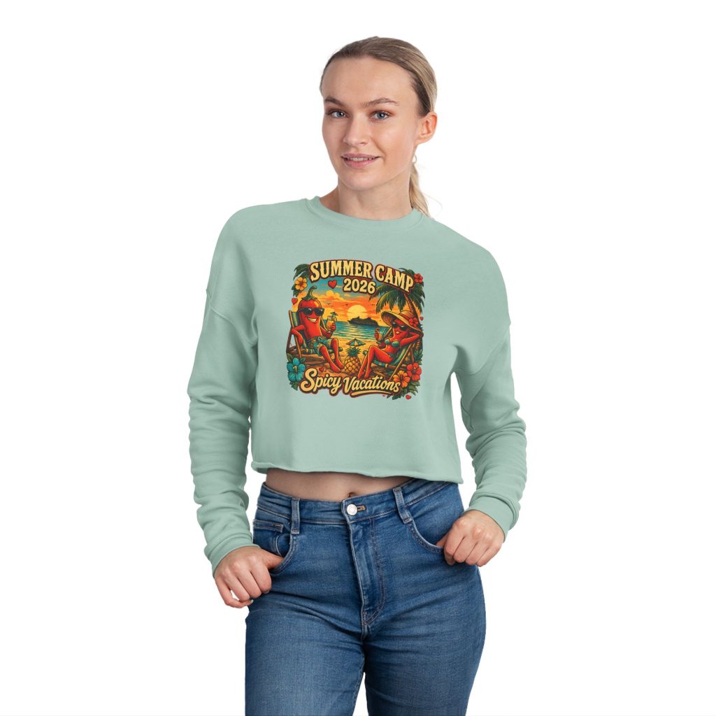 Cropped Sweatshirt — 'Summer Camp 2026' Spicy Vacations
