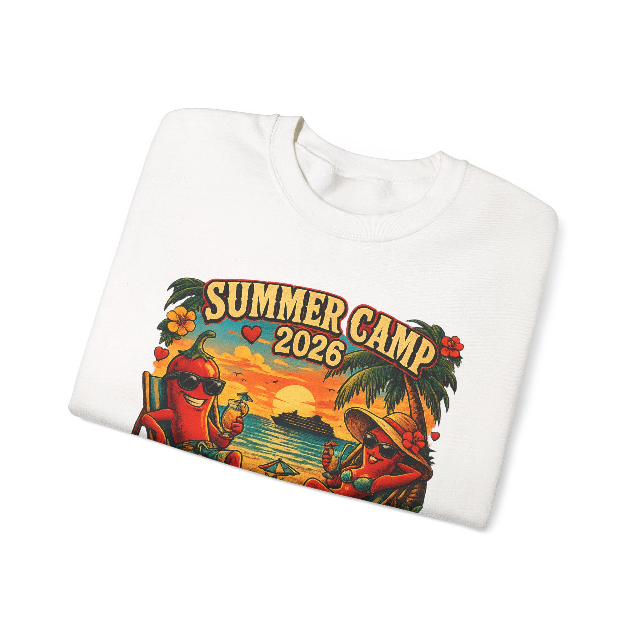 Unisex Crewneck Sweatshirt — "Summer Camp 2026" - 7 Colors - Image 7