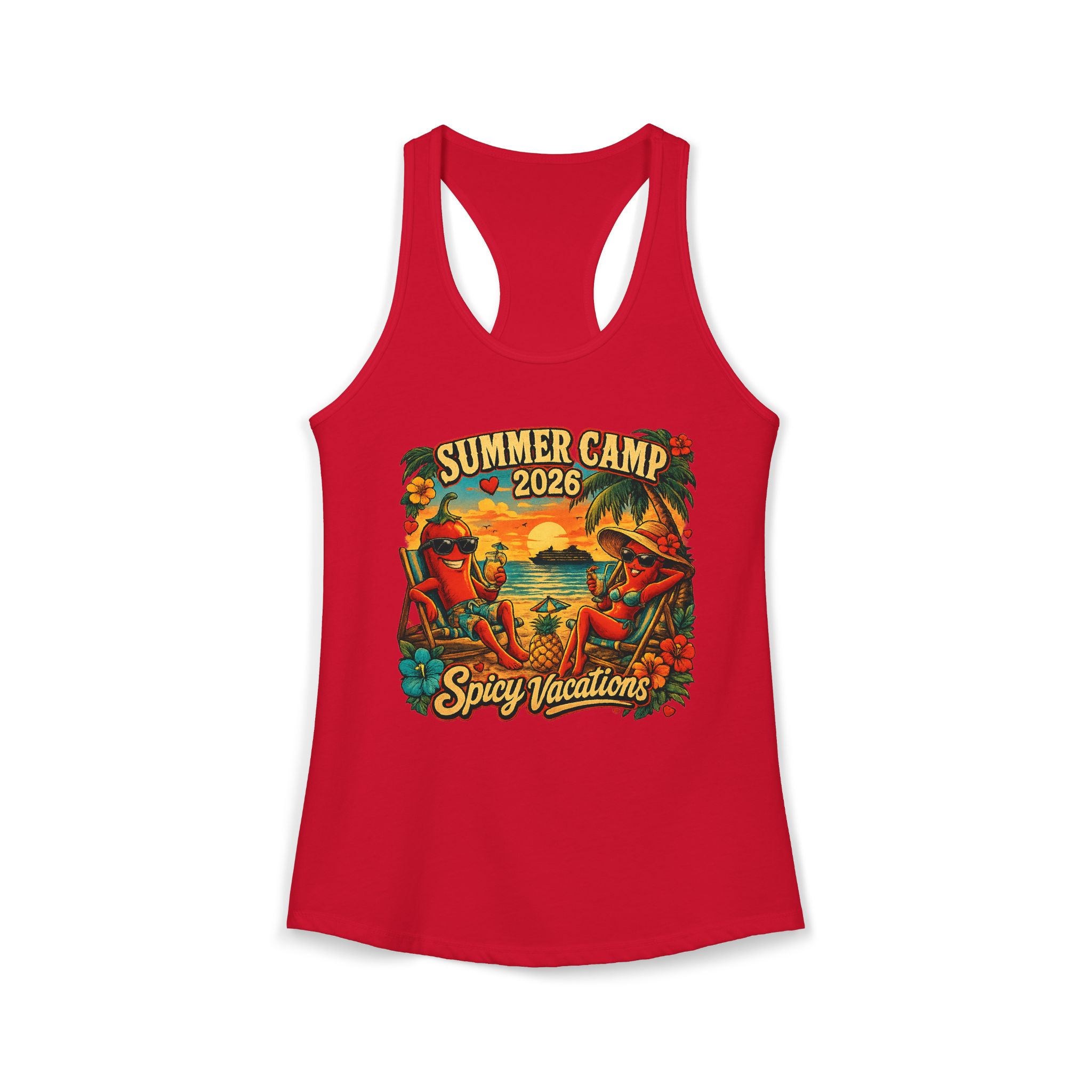 Summer Camp 2026 Women's Racerback Tank - 7 Colors - Image 13
