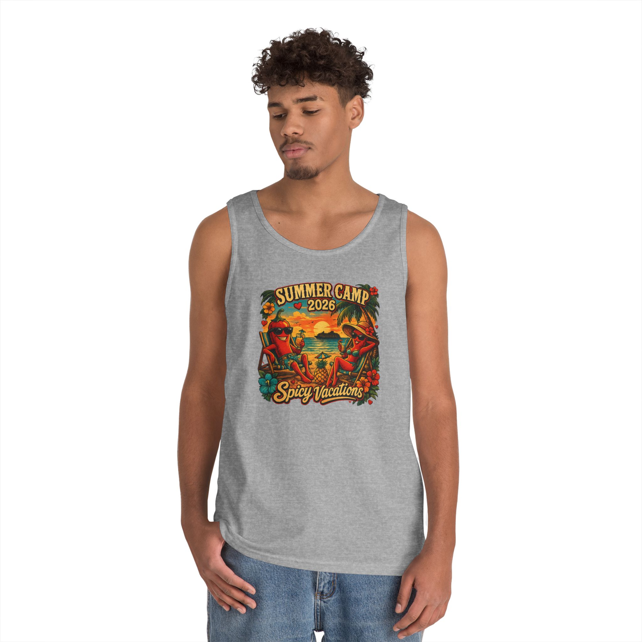 Summer Camp 2026 Men's Tank Top - 4 Colors - Image 12