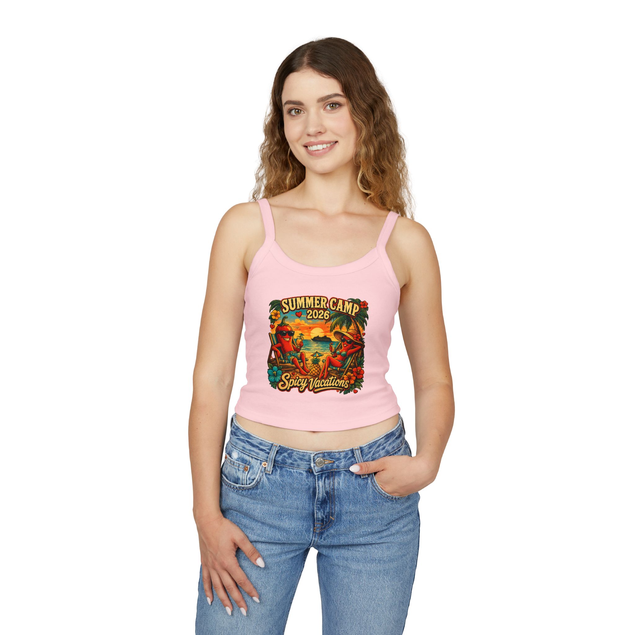 Spaghetti Tank Top — Summer Camp 2026 - 5 Colors - Image 19